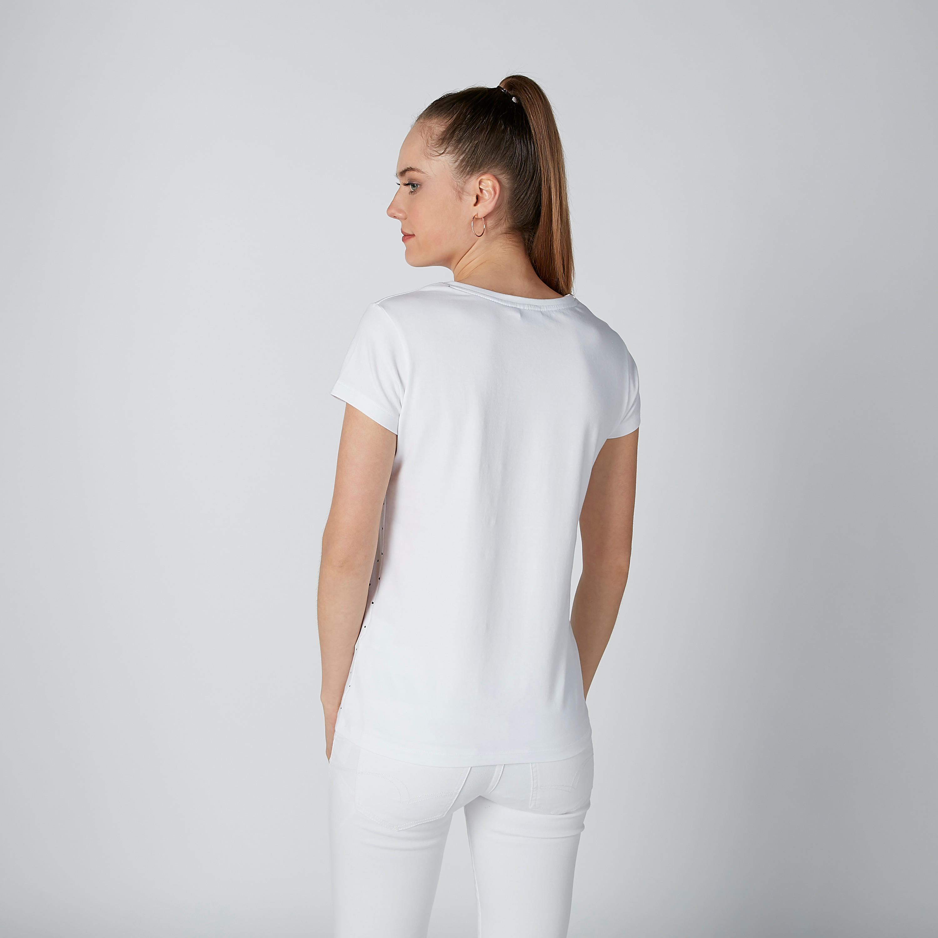 تيشيرت بياقة مستديرة وطبعات سوبرمان-women-clothing-tshirts-image-3