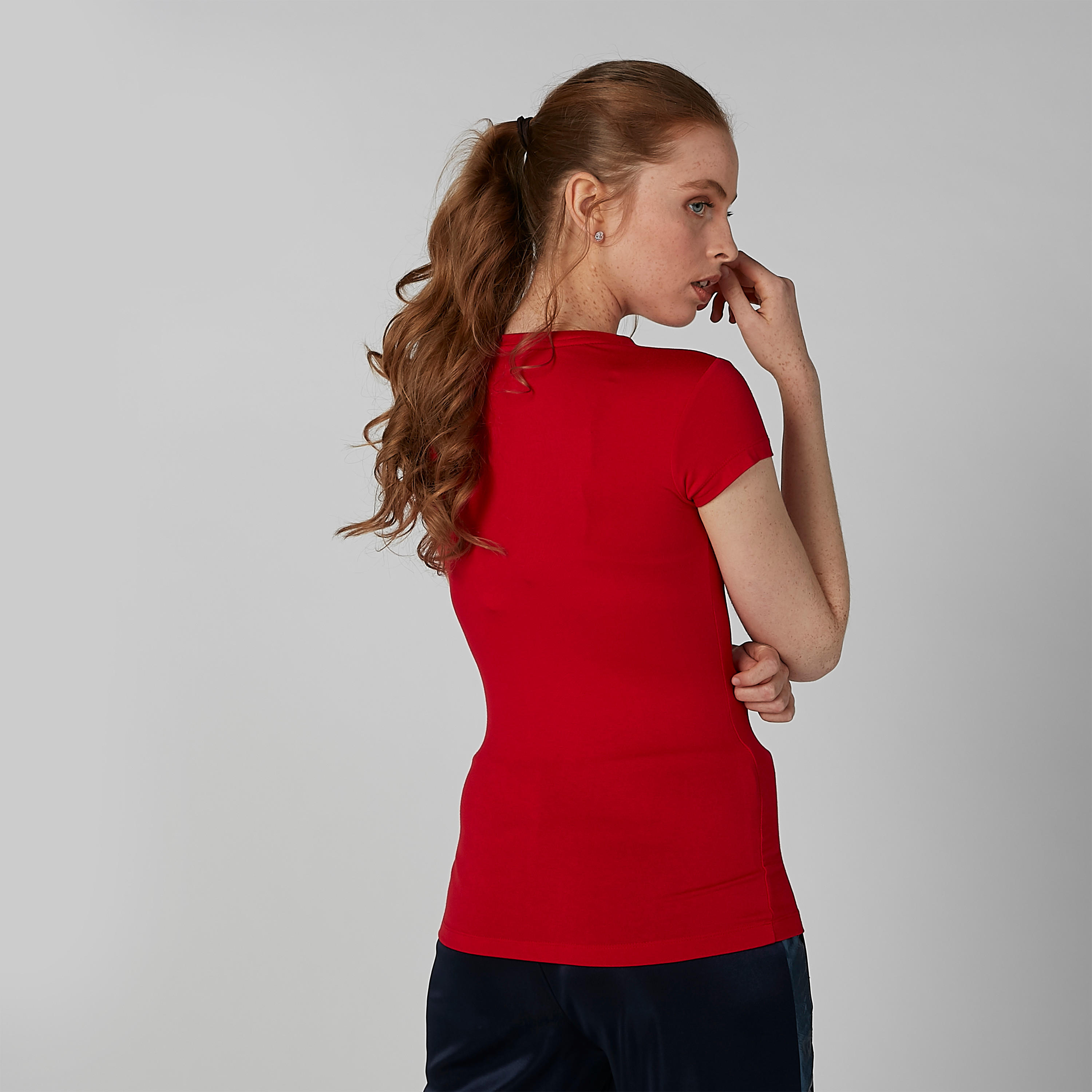 تيشيرت بقصّة سكيني وأكمام كاب وطبعات سوبرمان-women-clothing-tshirts-image-5