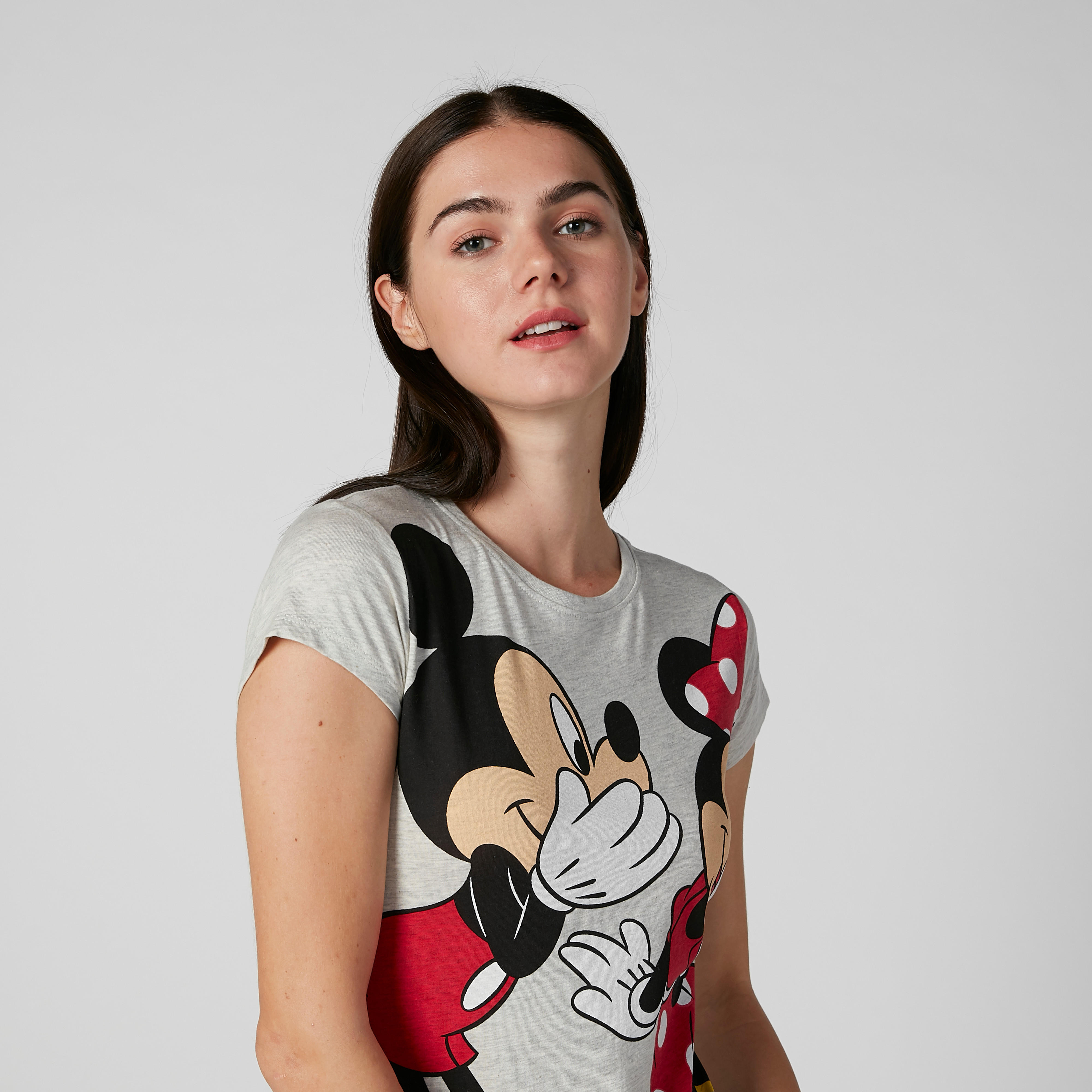 تيشيرت مستدام سكيني بأكمام كاب وطبعات-women-clothing-tshirts-image-3