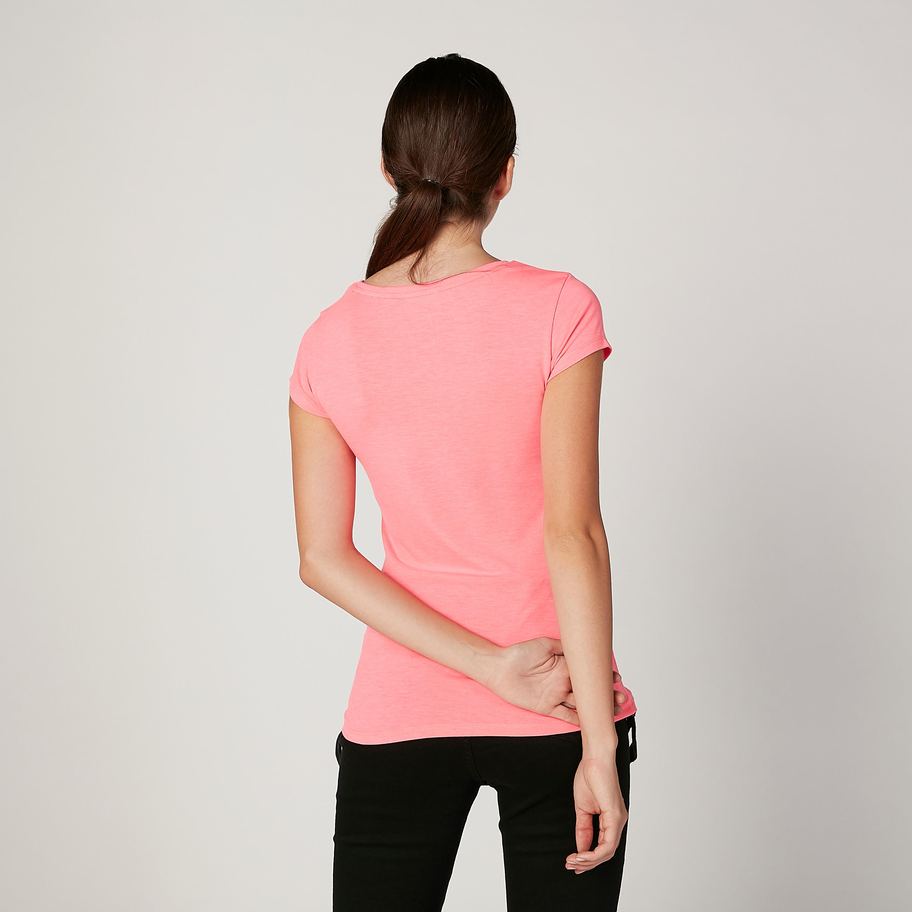تيشيرت سكيني بياقة مستديرة وطبعات سوبرمان-women-clothing-tshirts-image-4