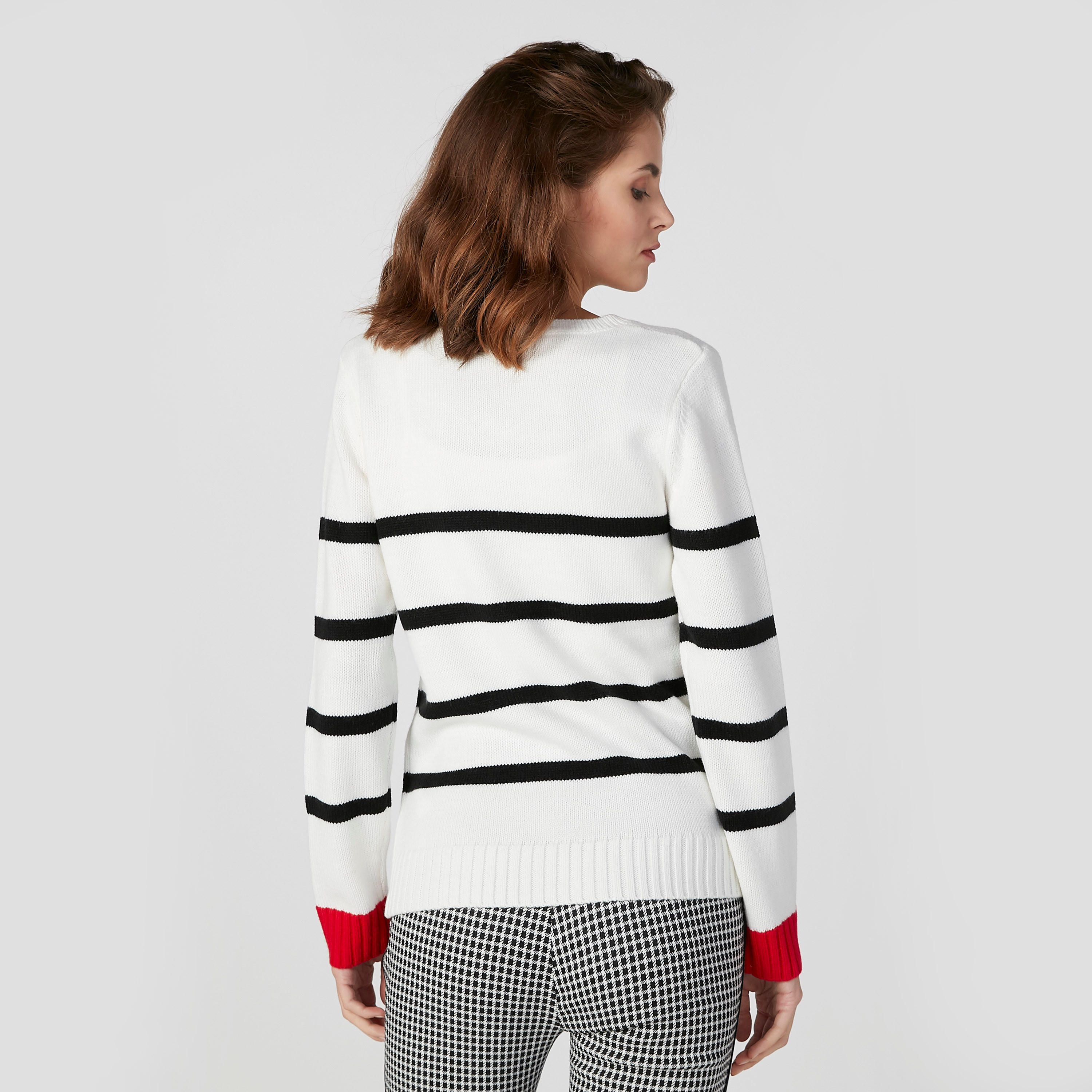 سويتر مستدام بأكمام طويلة وطبعات هالو كيتيّ -women-clothing-cardigansandjumpers-jumpers-image-1