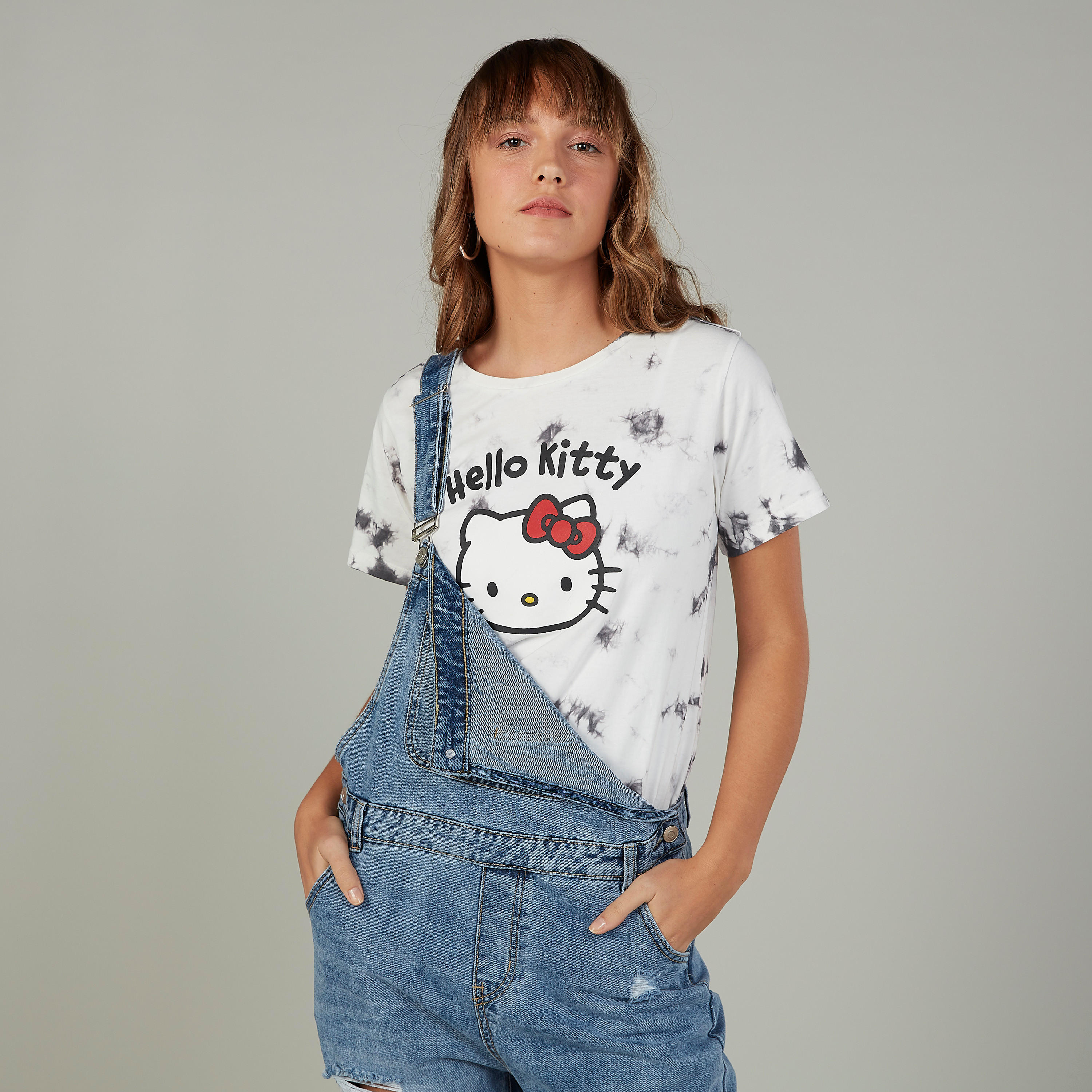 تيشيرت مستدام مقلّم بياقة بولو وأكمام قصيرة-women-clothing-tshirts-image-1