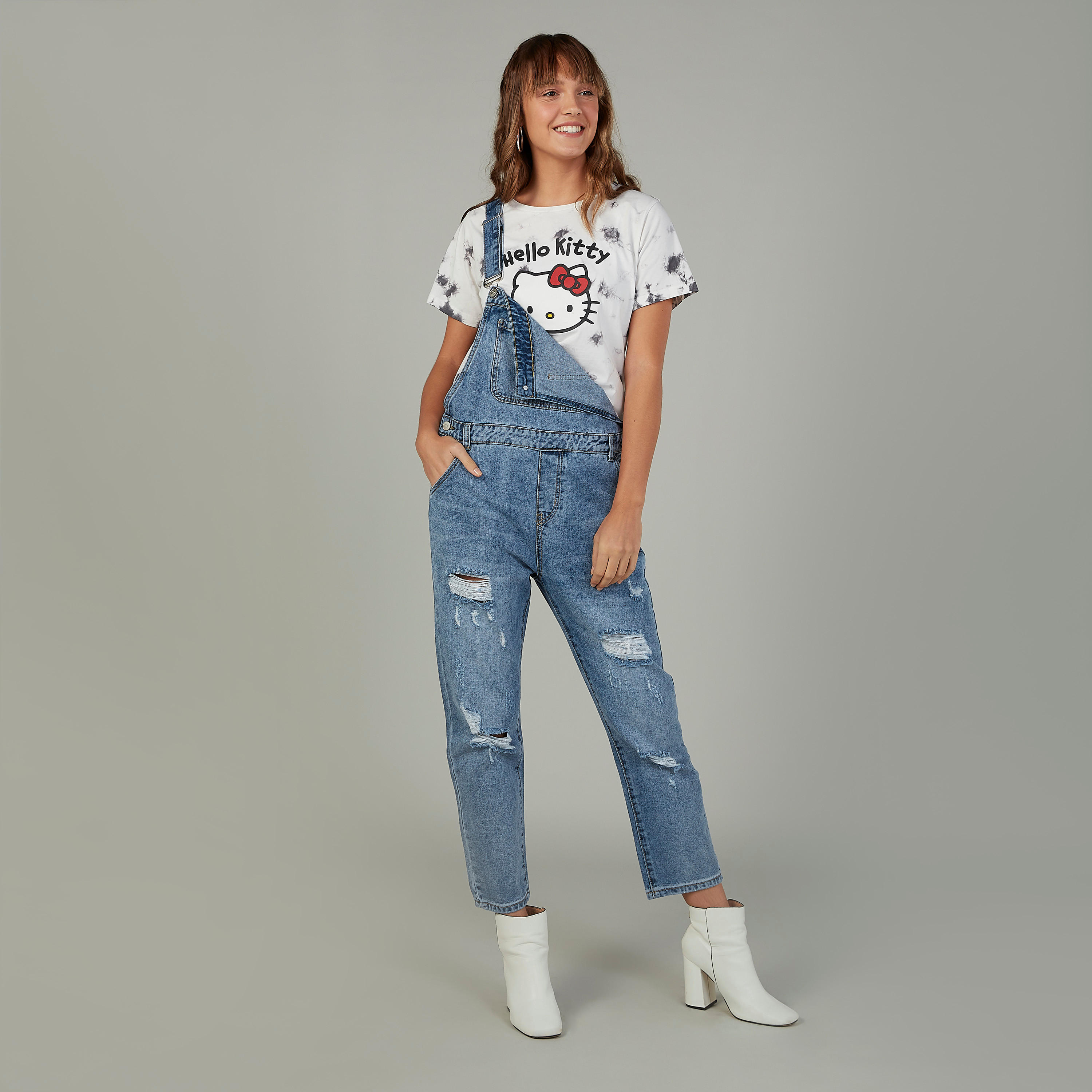 تيشيرت مستدام مقلّم بياقة بولو وأكمام قصيرة-women-clothing-tshirts-image-2
