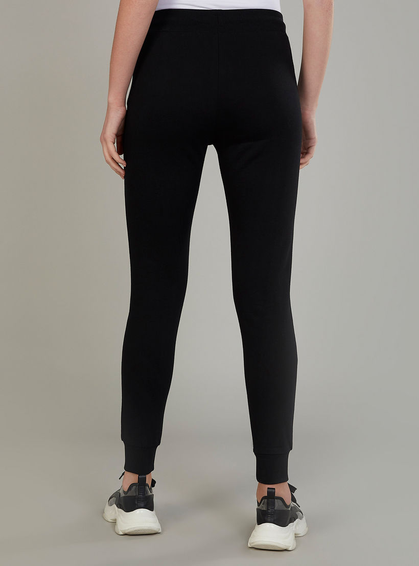 Mickey Mouse Printed Pants with Pocket Detail and Drawstring-women-clothing-bottoms-joggers-image-4