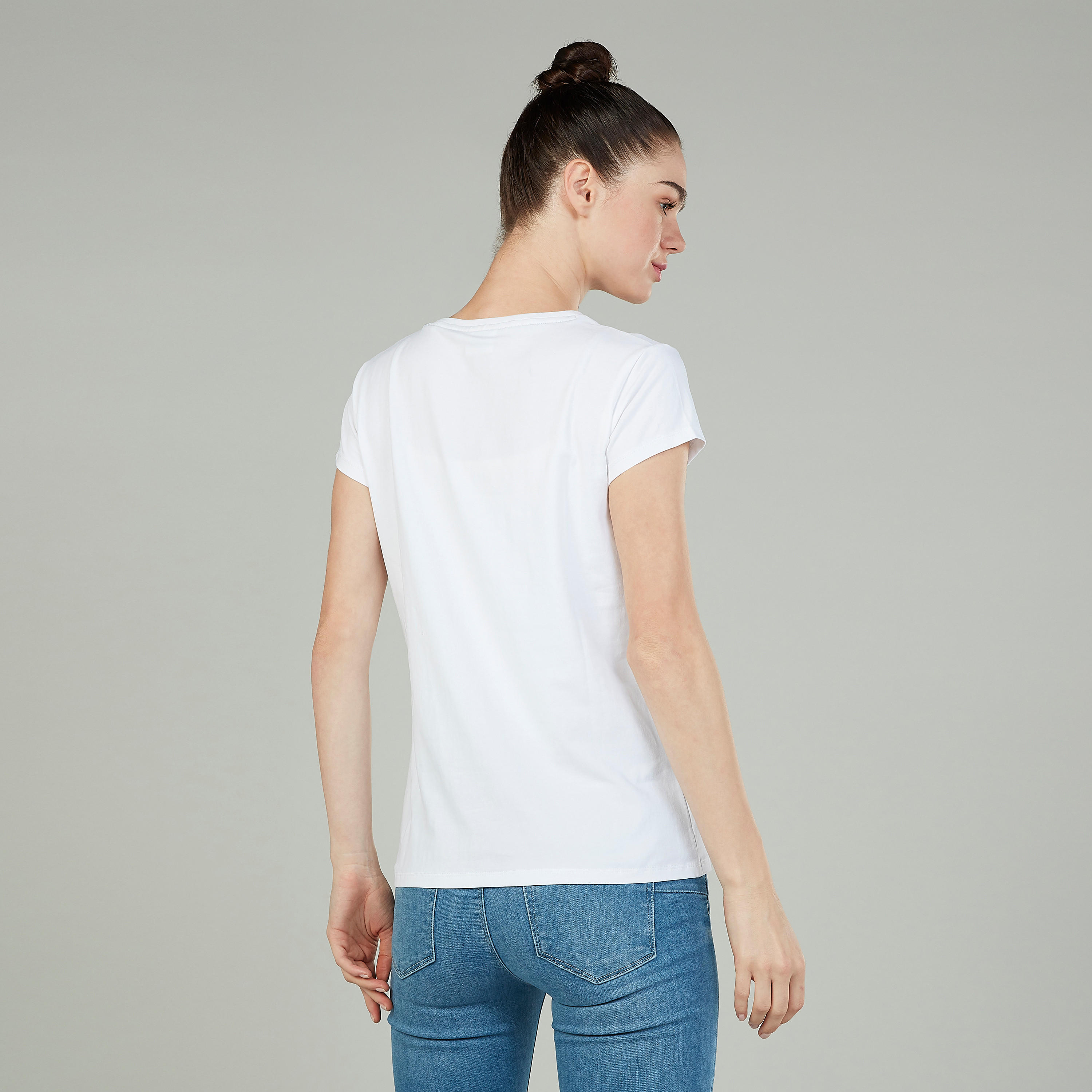 Sustainable Pink Panther Printed T-shirt with Crew Neck-women-clothing-tshirts-image-4