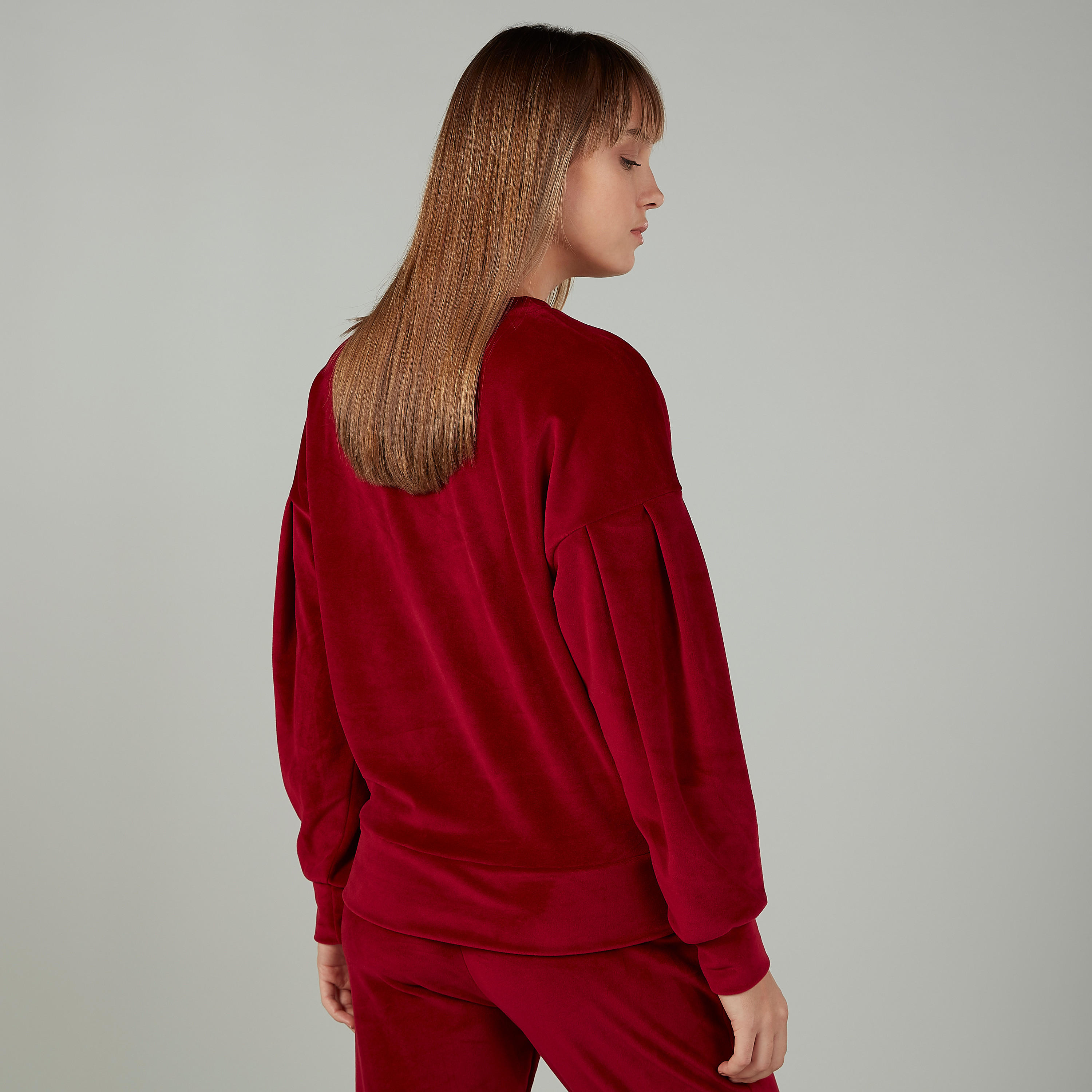 Mickey Mouse Printed Sweatshirt with Round Neck and Long Sleeves-women-winterwear-hoodiesandsweatshirts-sweatshirts-image-4