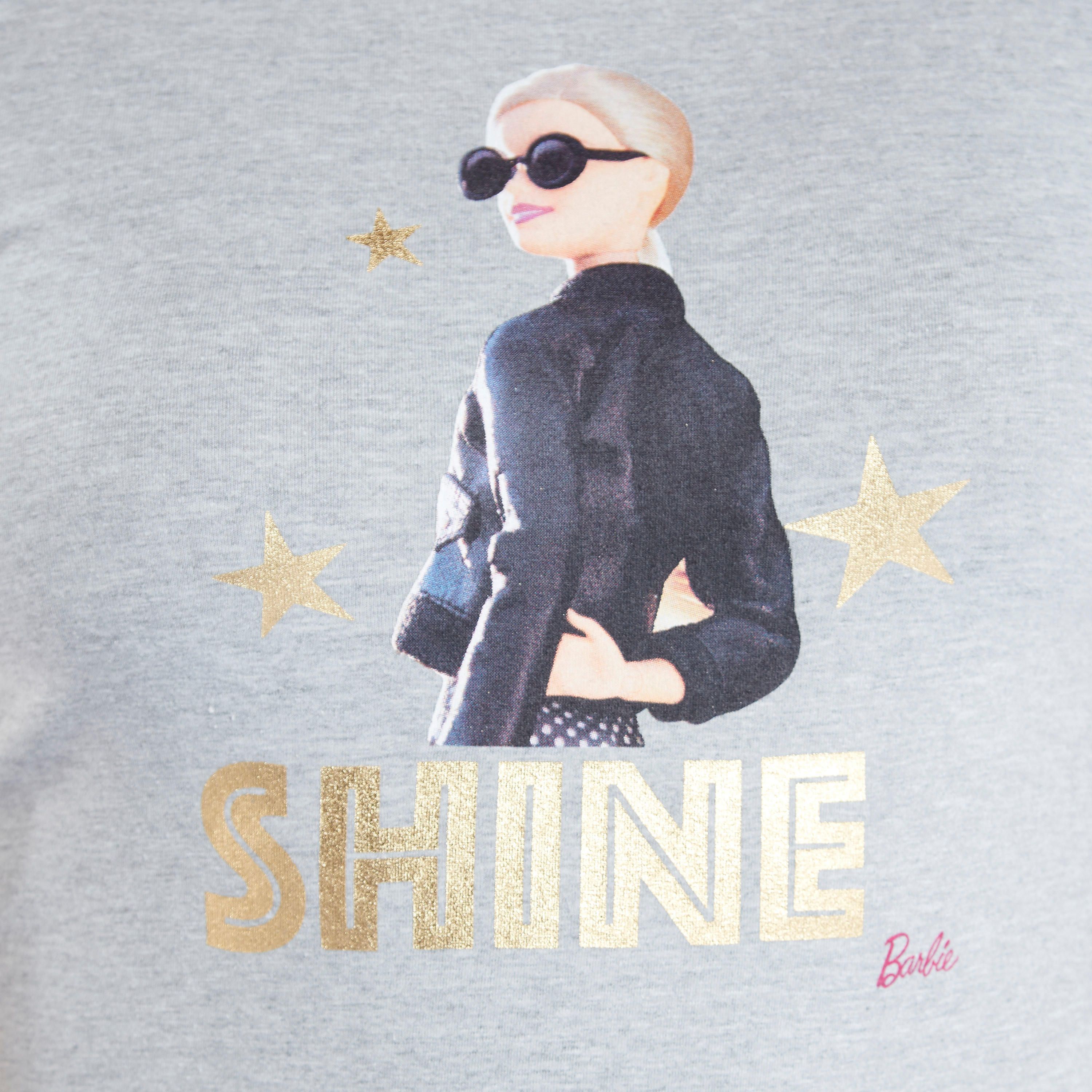 تيشيرت سكيني بياقة ضيّقة وأكمام كاب وطبعات-women-clothing-tshirts-image-3