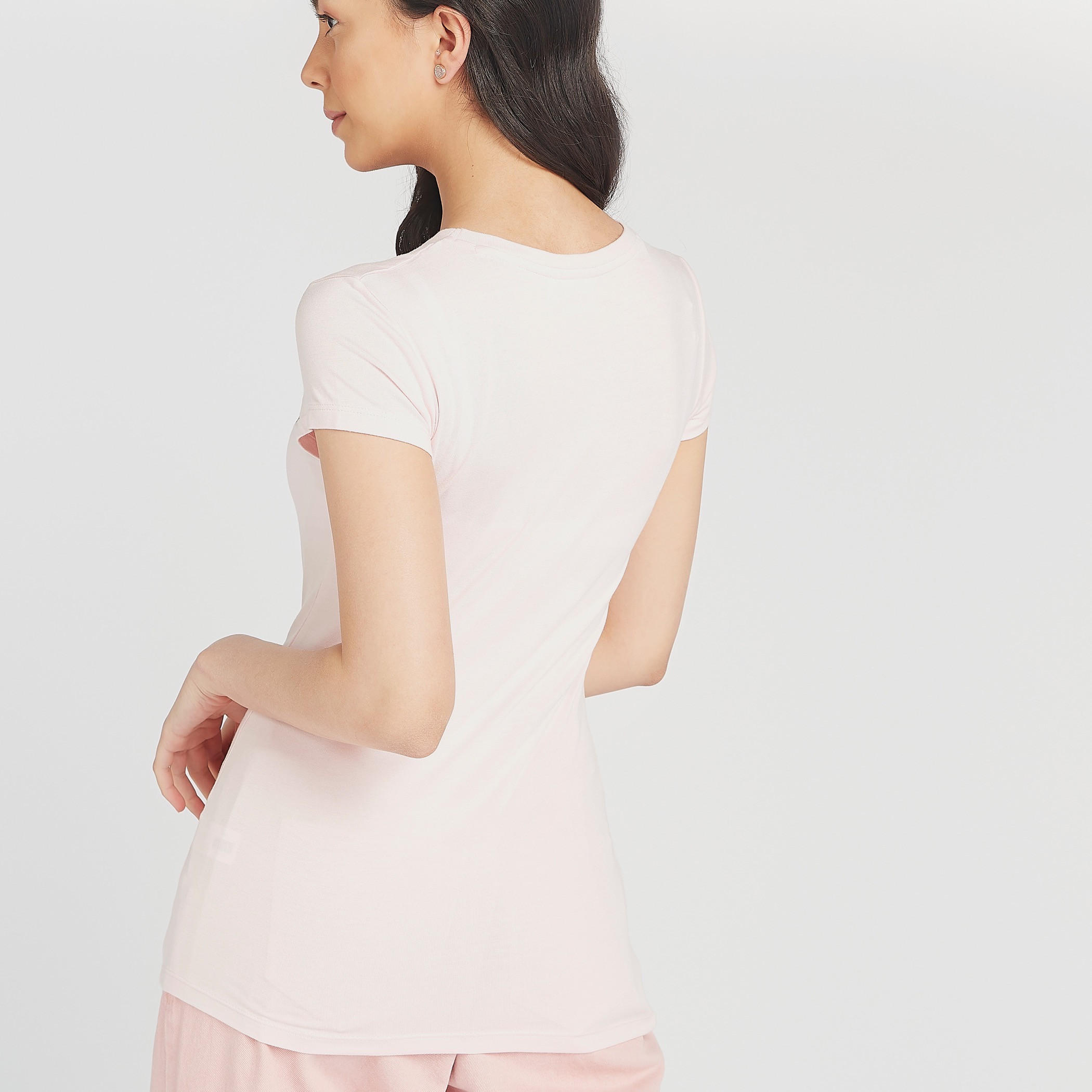 تيشيرت سكيني بأكمام كاب وطبعات سوبرمان جرافيك-women-clothing-tshirts-image-4