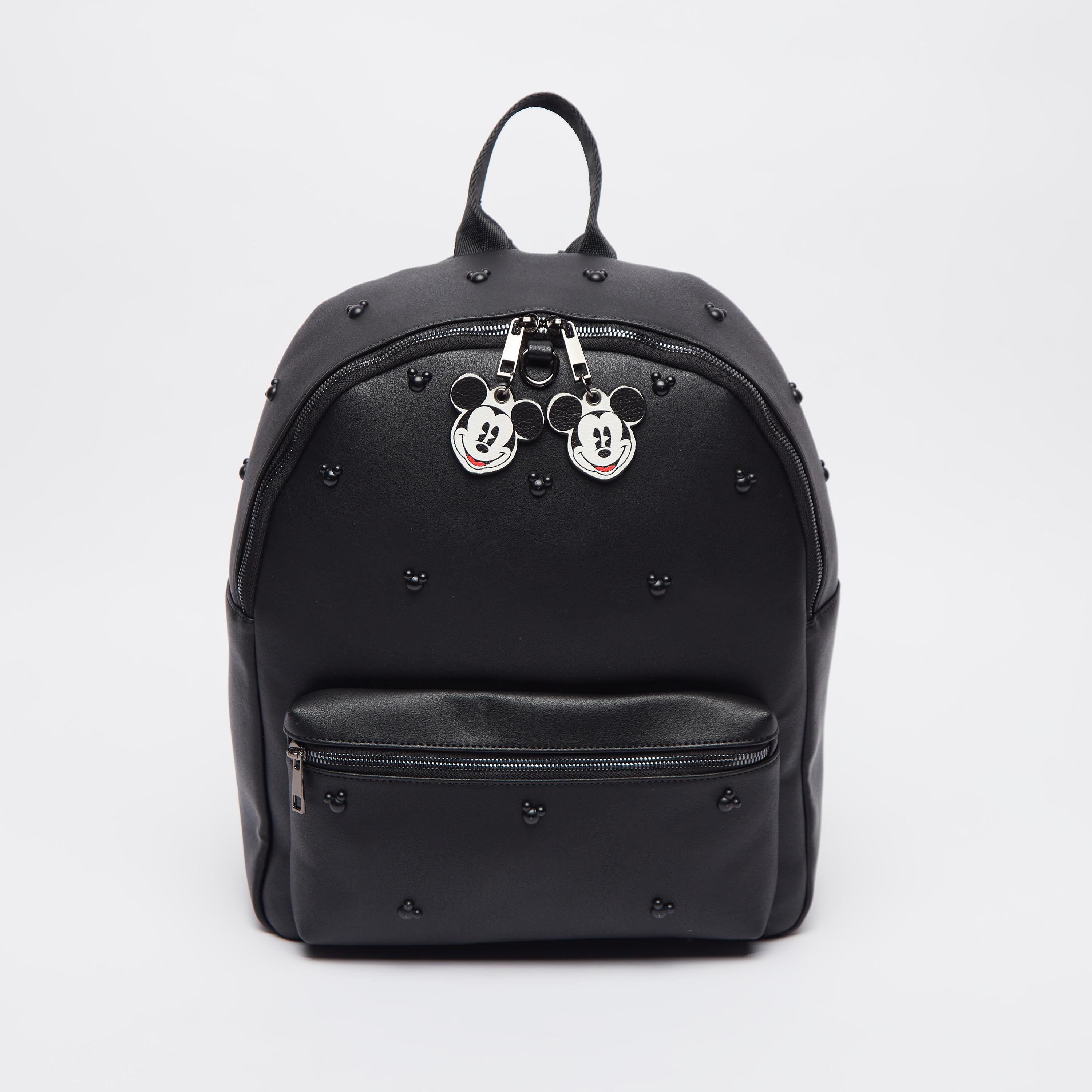 شنطة ظهر بحمّالات كتف قابلة للتعديل وتزيينات ميكي ماوس-women-bagsandwallets-handbags-image-4