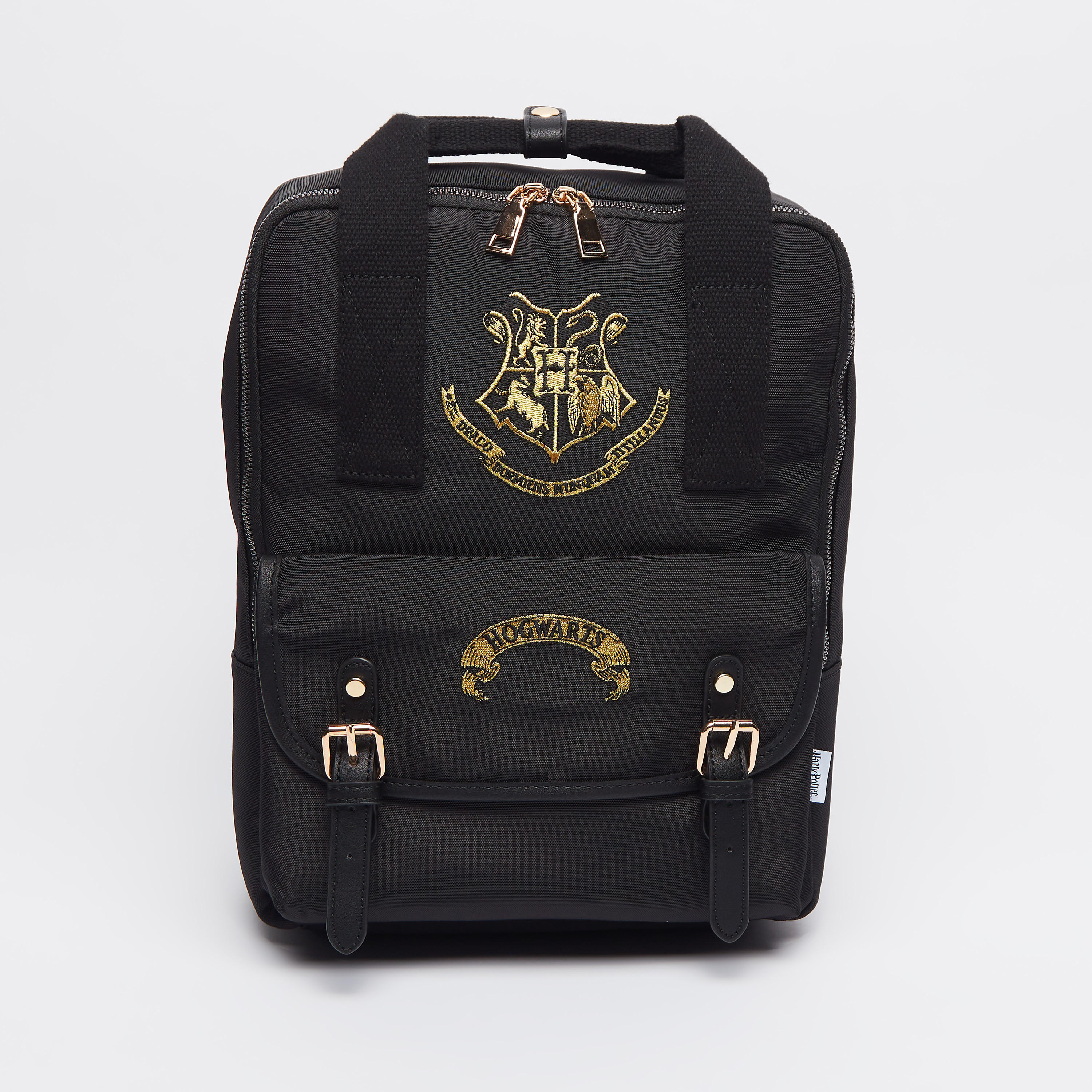 Harry Potter Embroidered Backpack with Adjustable Shoulder Straps-women-bagsandwallets-handbags-image-1