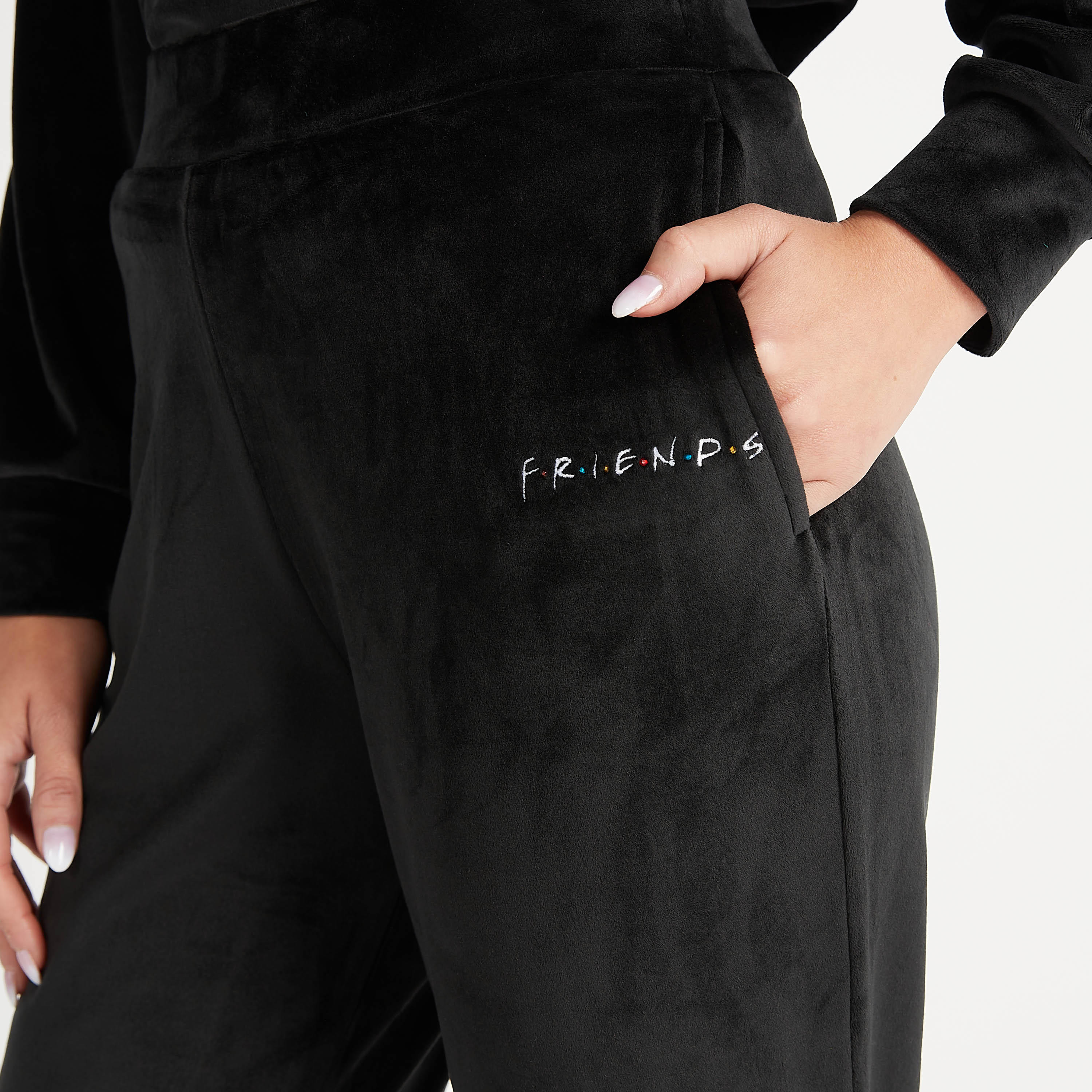 Embroidered Joggers with Elasticated Waistband and Pockets-women-clothing-bottoms-joggers-image-3