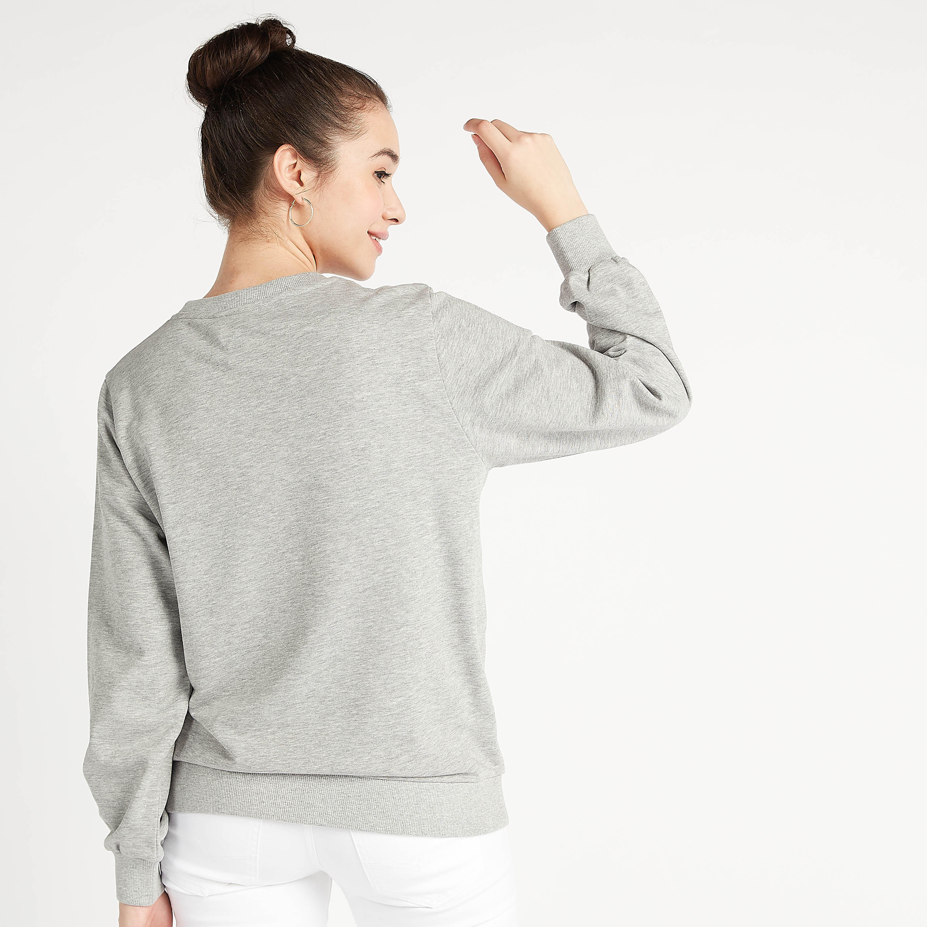 Printed Crew Neck Sweatshirt with Long Sleeves-women-winterwear-hoodiesandsweatshirts-sweatshirts-image-4