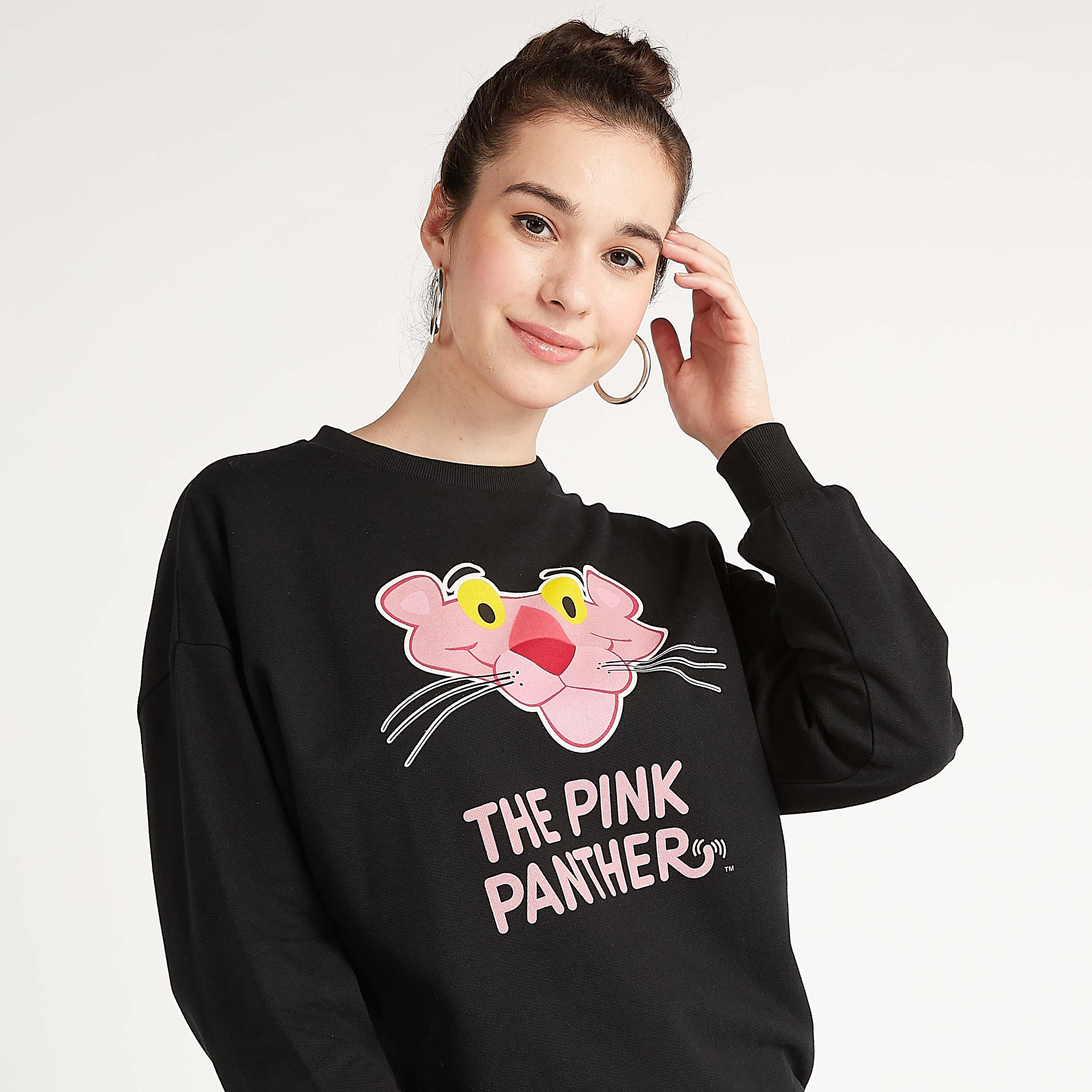 سويت شيرت بأكمام طويلة وياقة ضيّقة وطبعات-women-winterwear-hoodiesandsweatshirts-sweatshirts-image-1