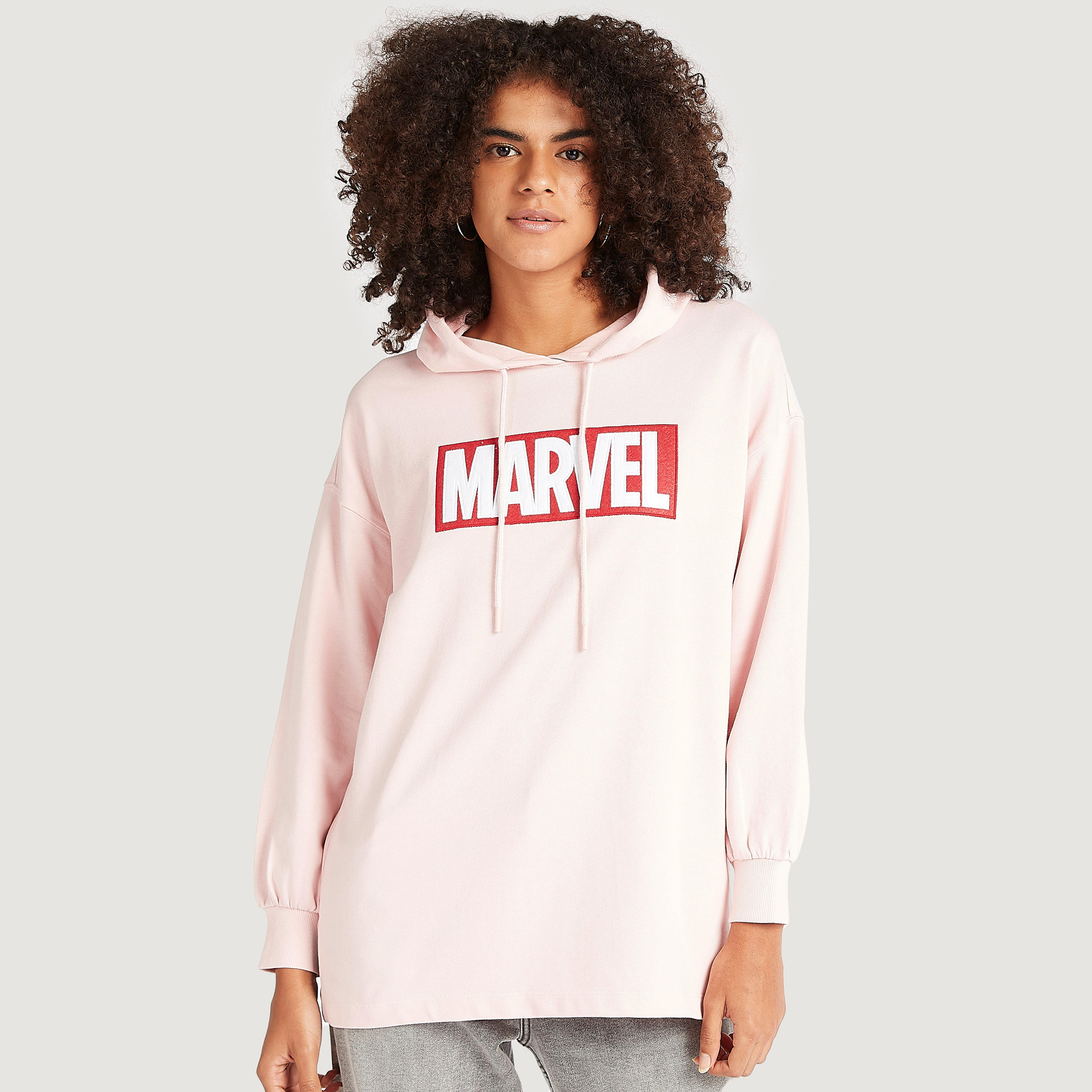 هودي بأكمام طويلة وزخارف مارفل-women-winterwear-hoodiesandsweatshirts-hoodies-image-5