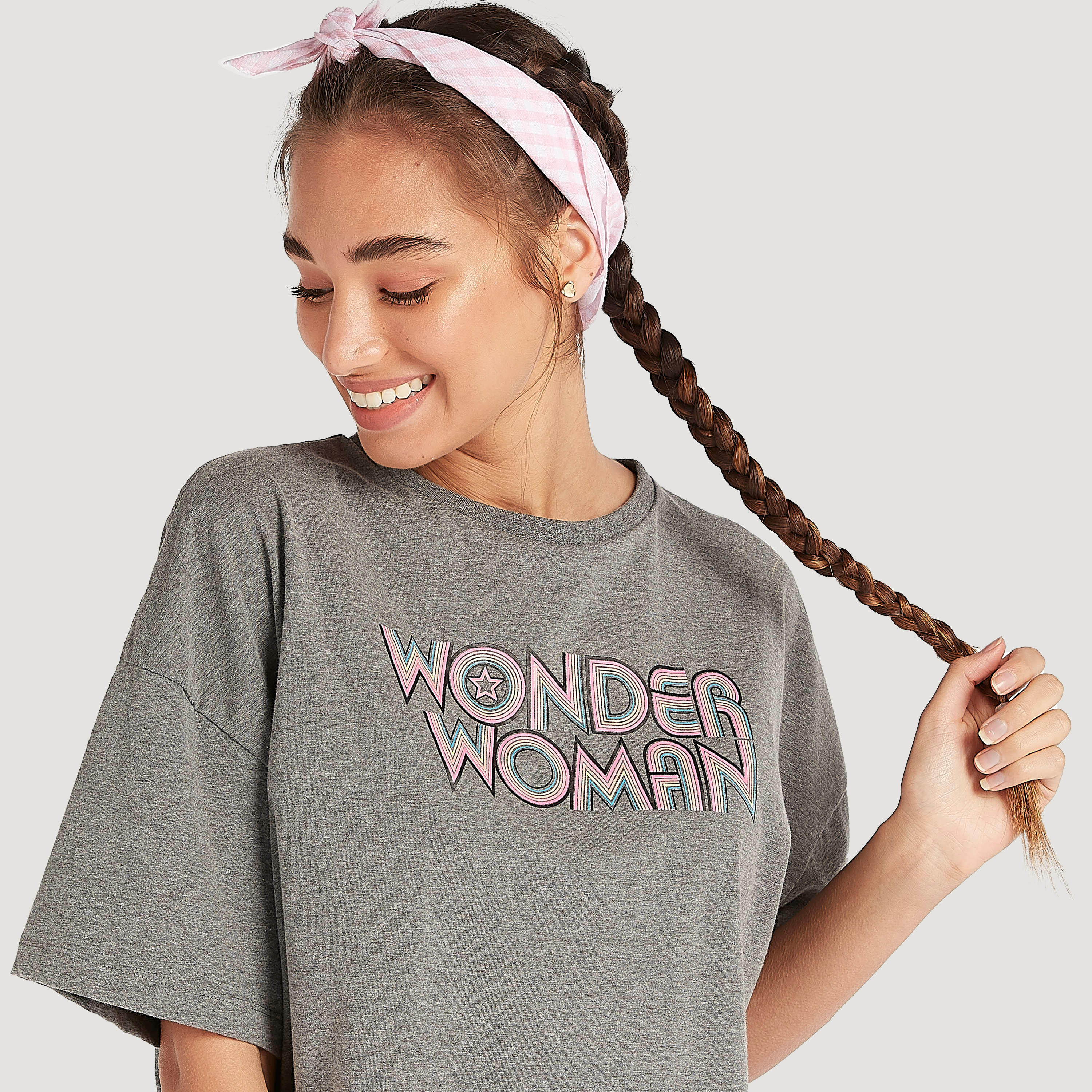 تيشيرت قصير بأكمام قصيرة وطبعات-women-clothing-tshirts-image-3