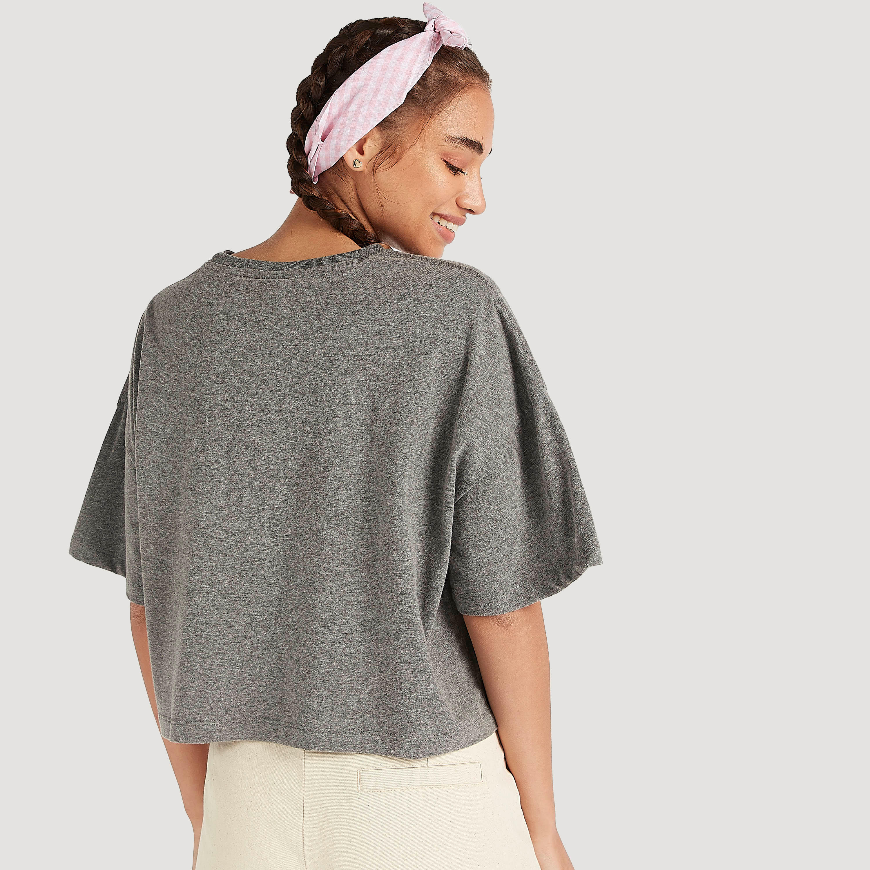 تيشيرت قصير بأكمام قصيرة وطبعات-women-clothing-tshirts-image-4