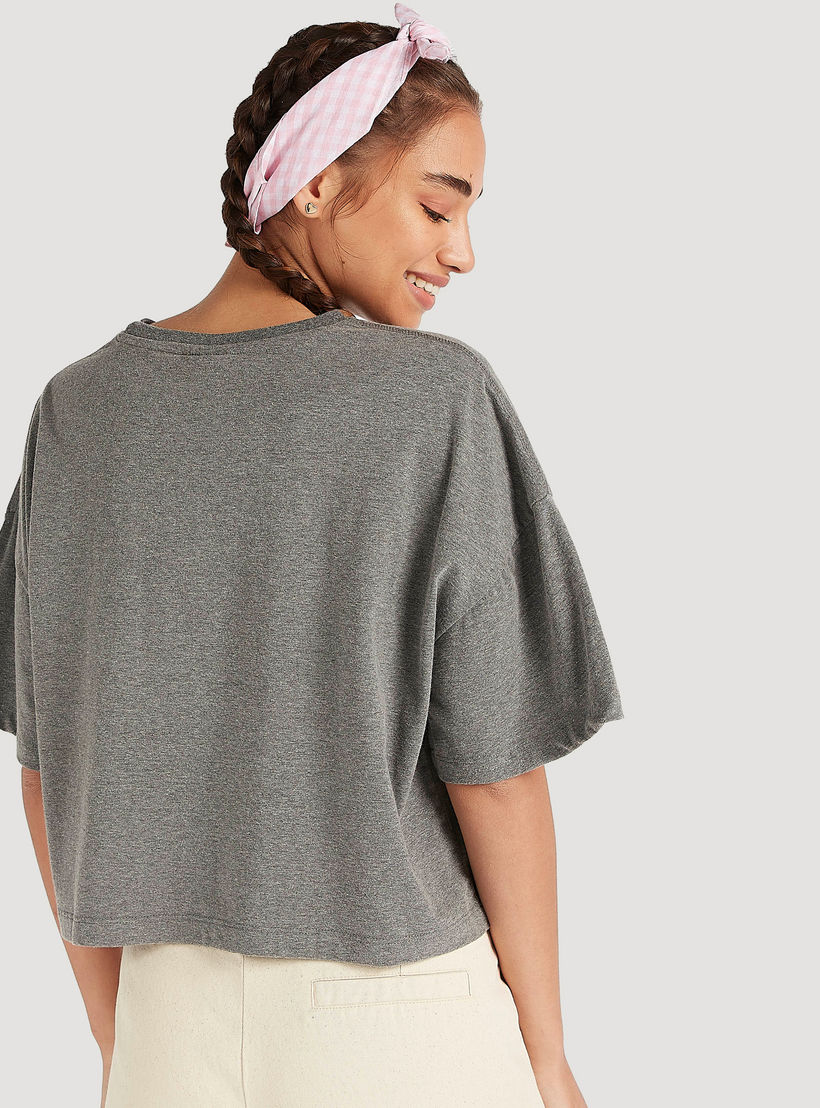 تيشيرت قصير بأكمام قصيرة وطبعات-women-clothing-tshirts-image-4