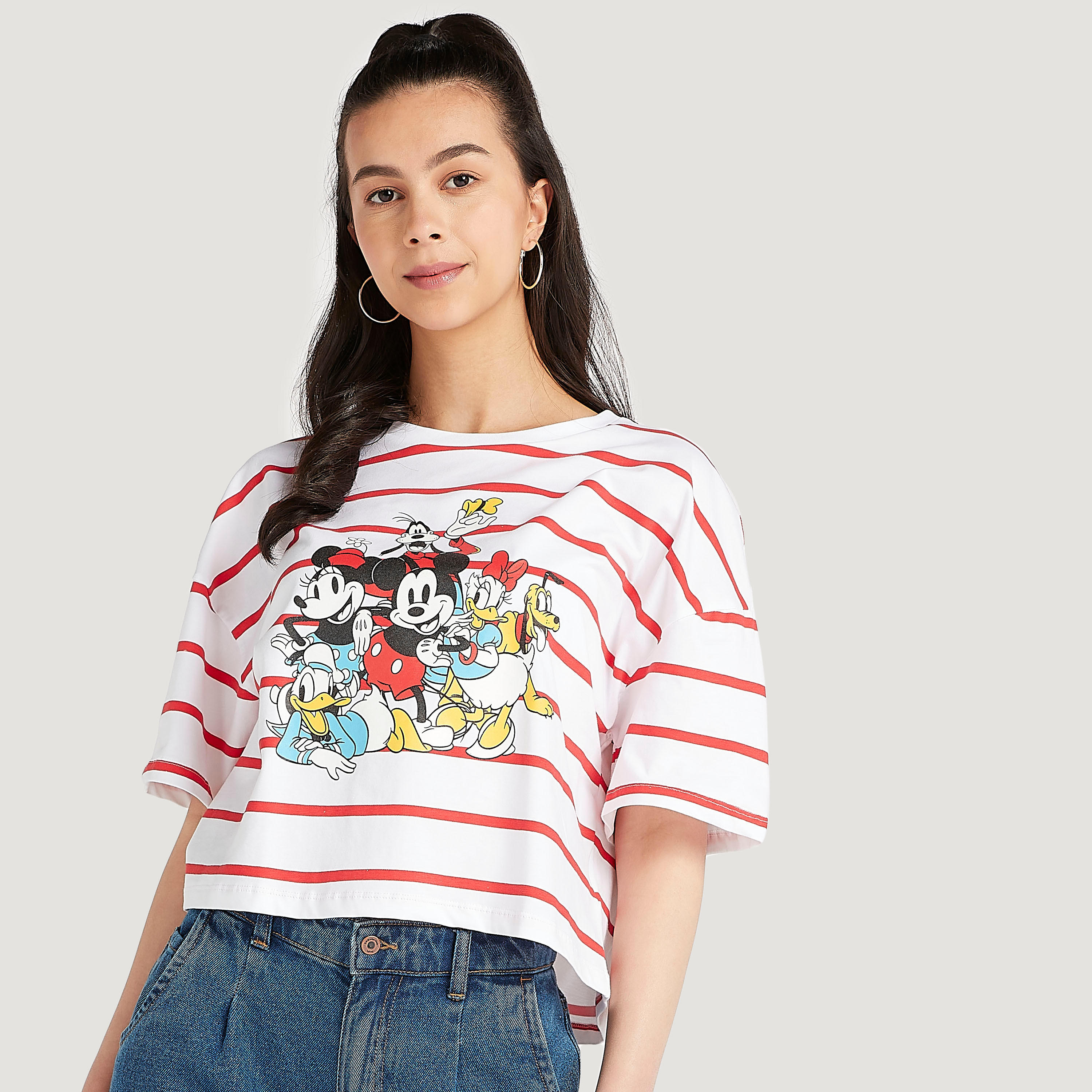 تيشيرت بأكمام قصيرة وطبعات-women-clothing-tshirts-image-1