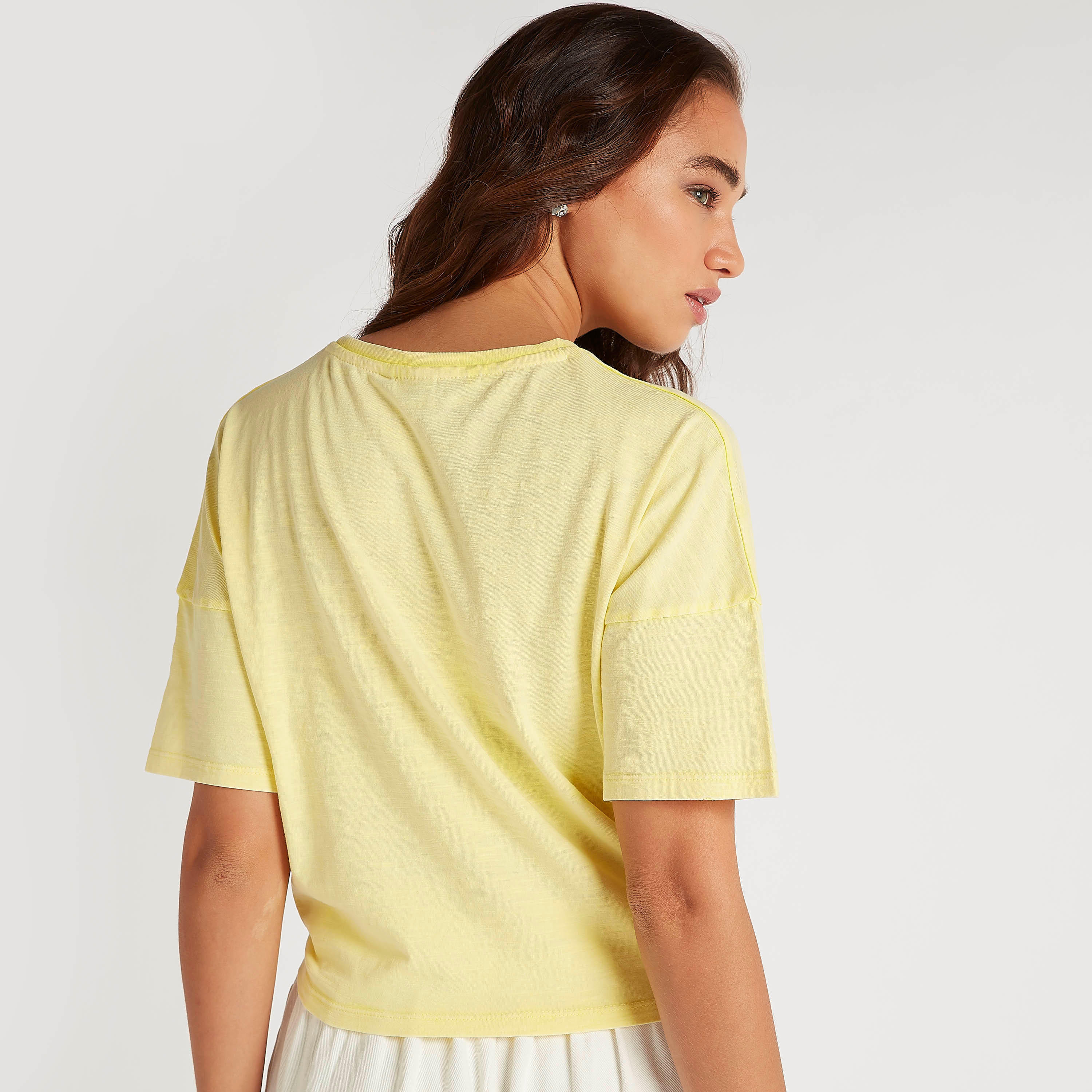 تيشيرت قصير بأربطة وطبعات هالو كيتي-women-clothing-tshirts-image-4
