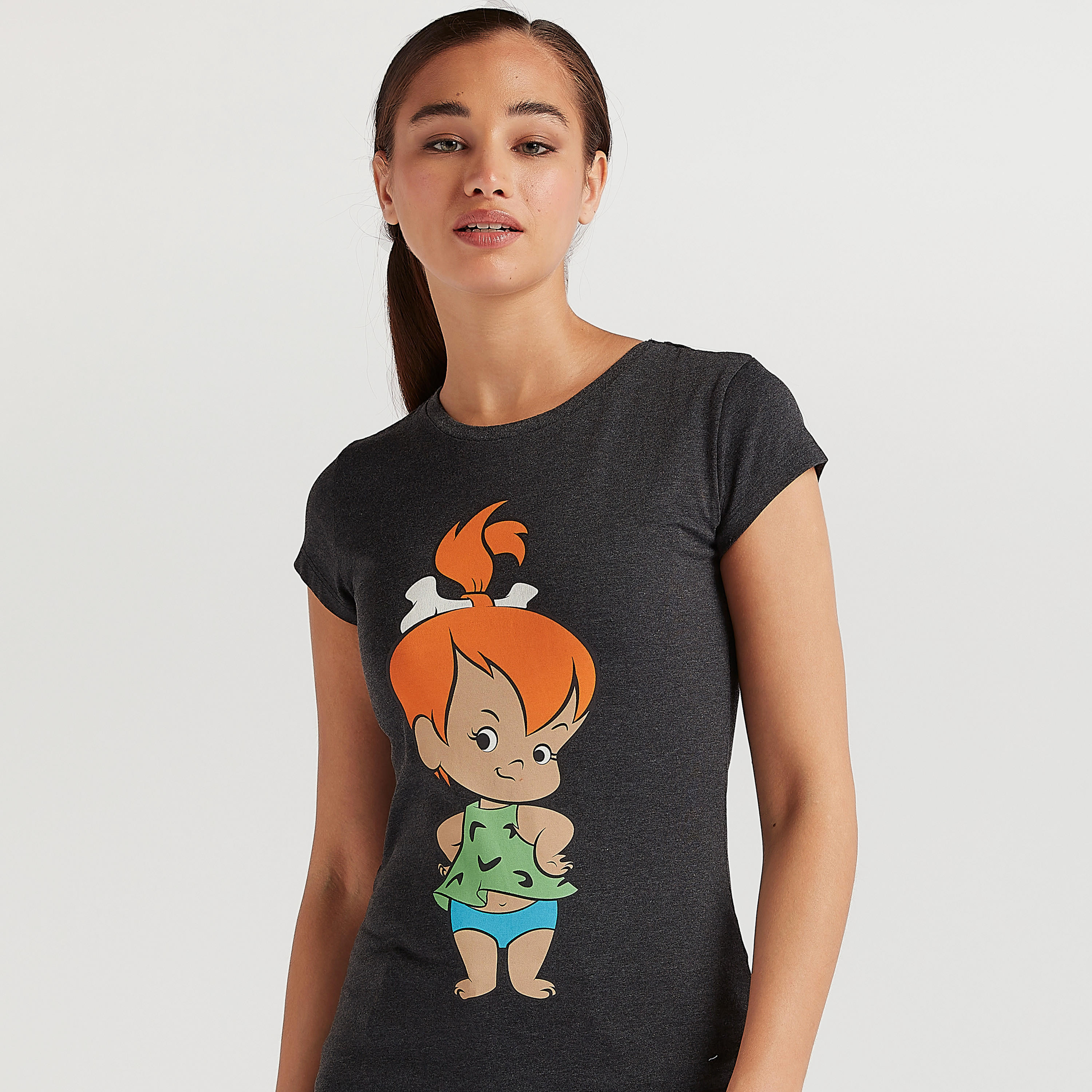 تيشيرت بياقة ضيّقة وأكمام كاب وطبعات جرافيك-women-clothing-tshirts-image-1