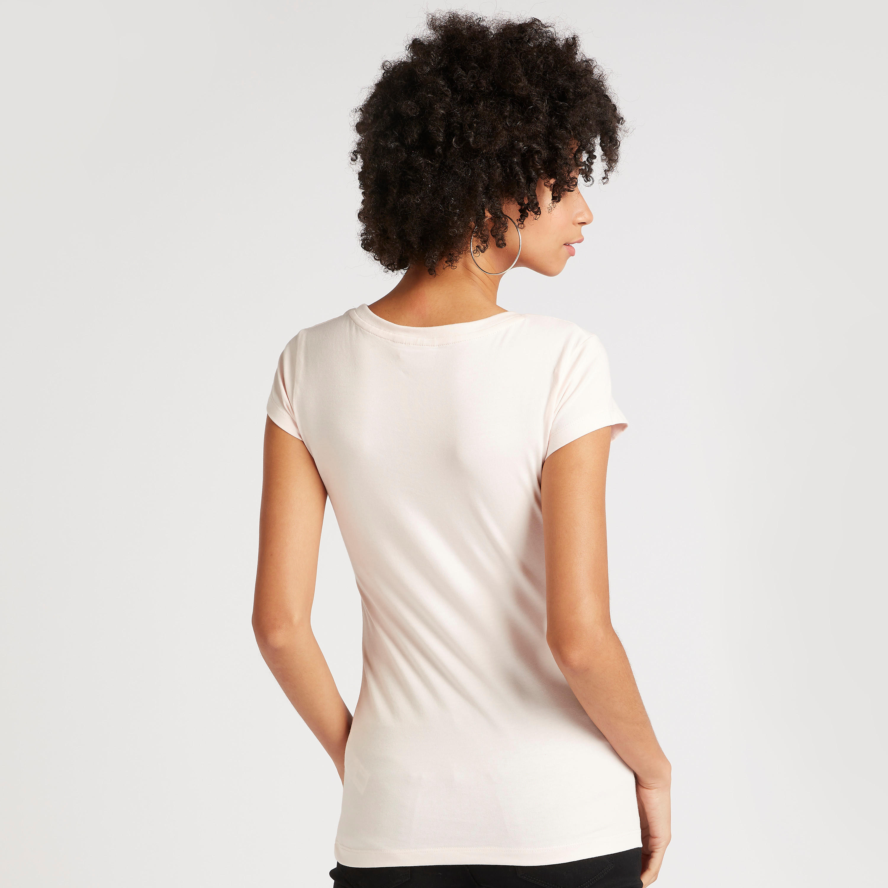 تيشيرت بأكمام كاب وطبعات ميكي ماوس-women-clothing-tshirts-image-4