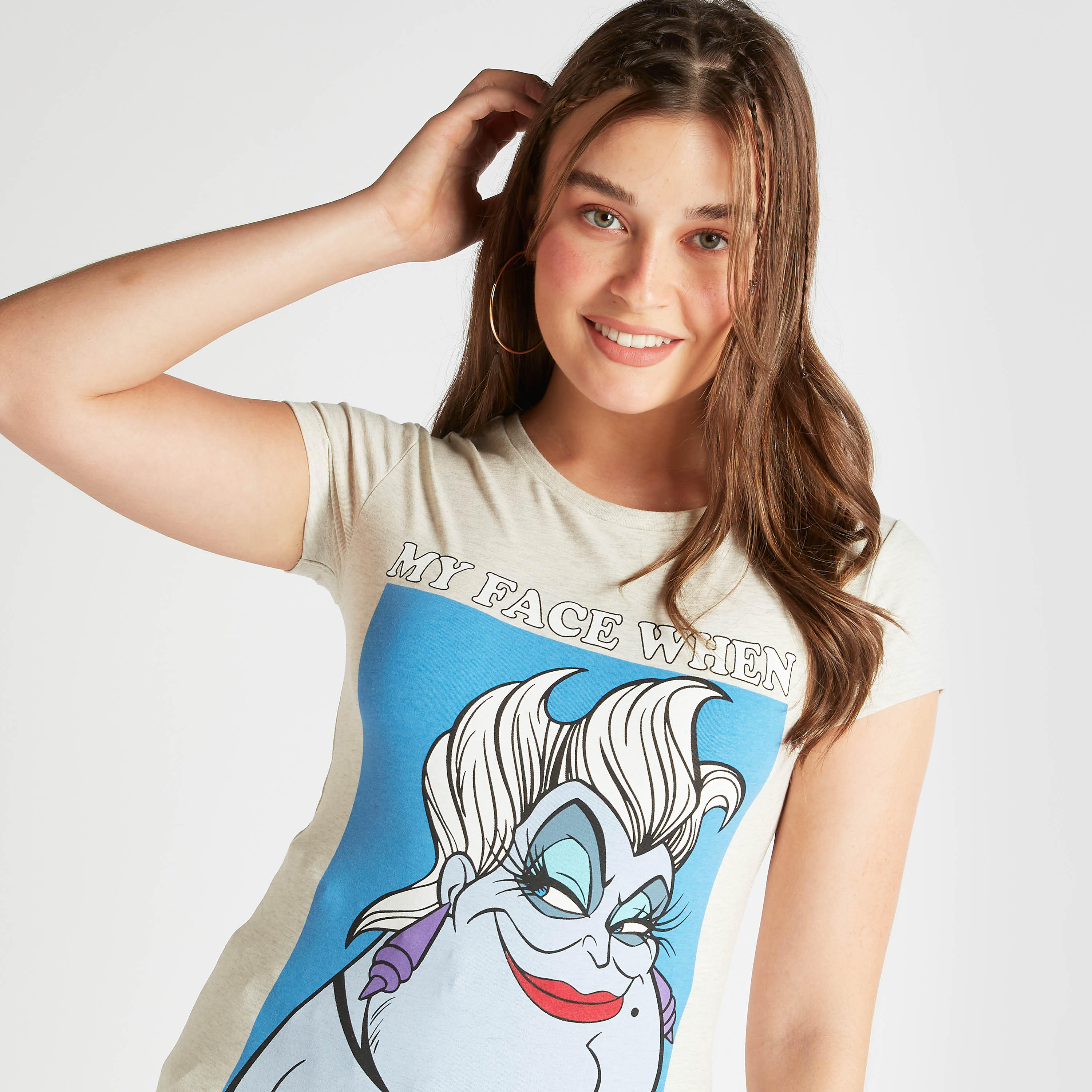 Printed T-shirt with Crew Neck and Short Sleeves-women-clothing-tshirts-image-5