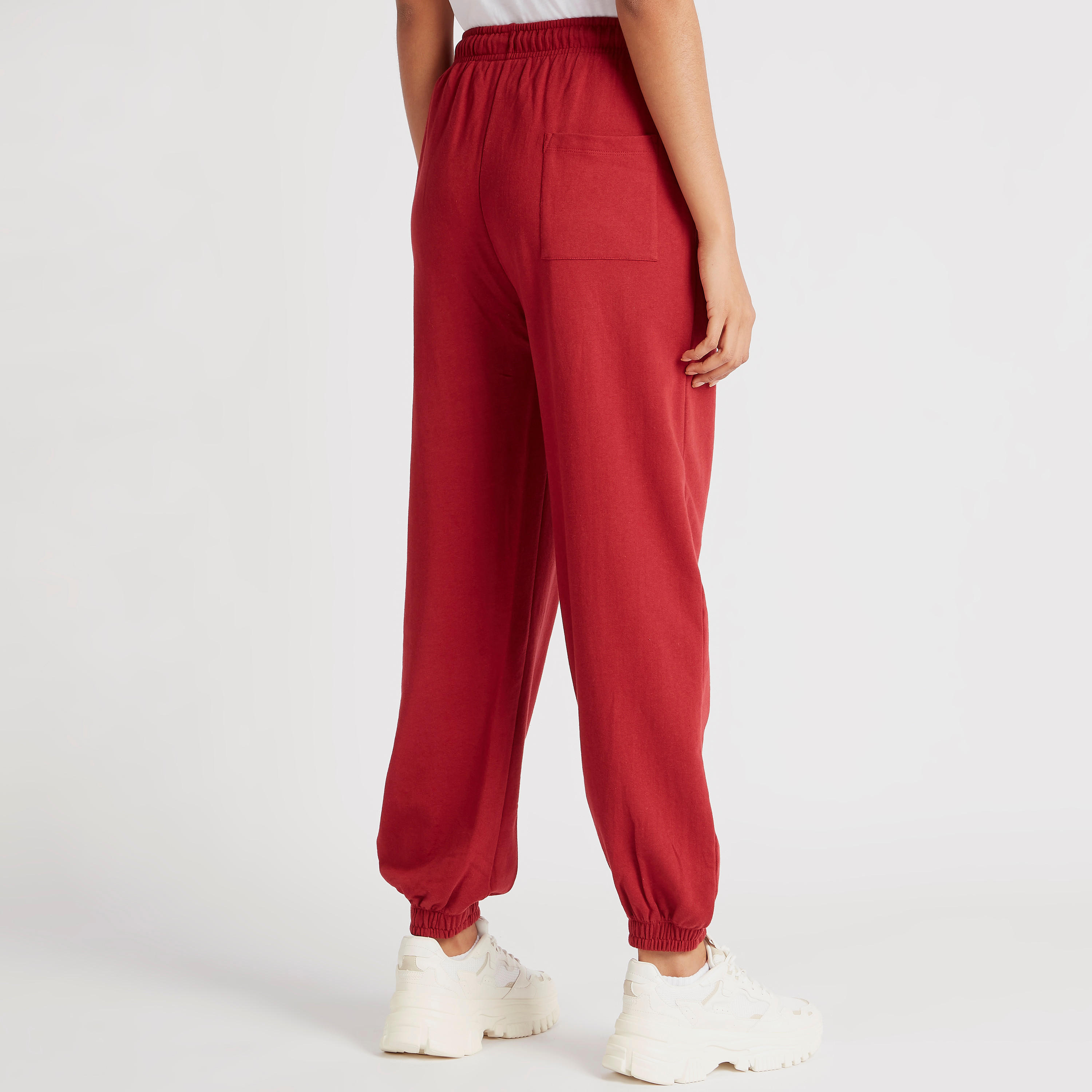 بنطلون رياضي برباط إغلاق وخصر متوسّط الارتفاع وطبعات هاري بوتر-women-clothing-bottoms-joggers-image-4