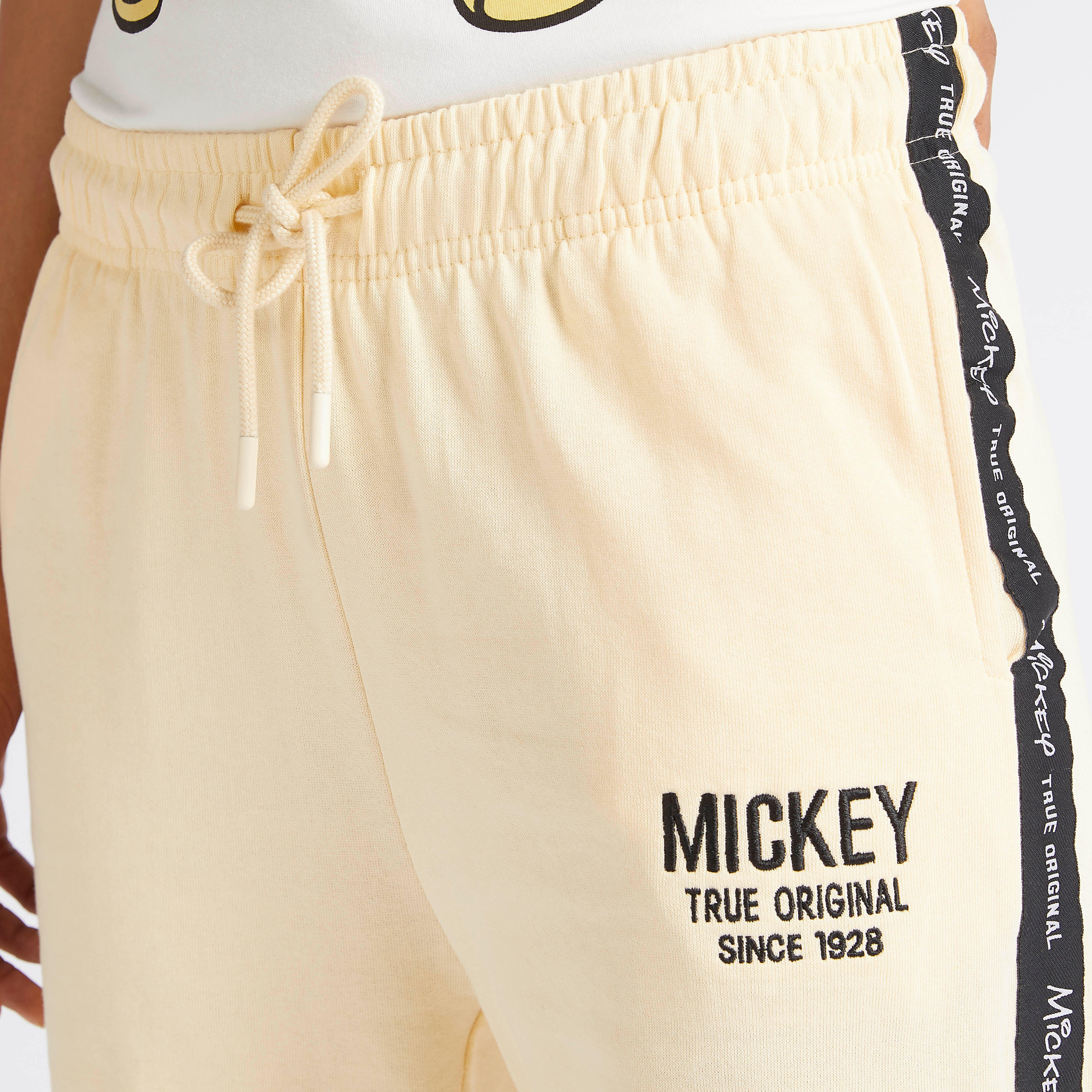 Mickey Mouse Print Mid-Rise Joggers with Drawstring and Pockets-women-clothing-bottoms-joggers-image-3