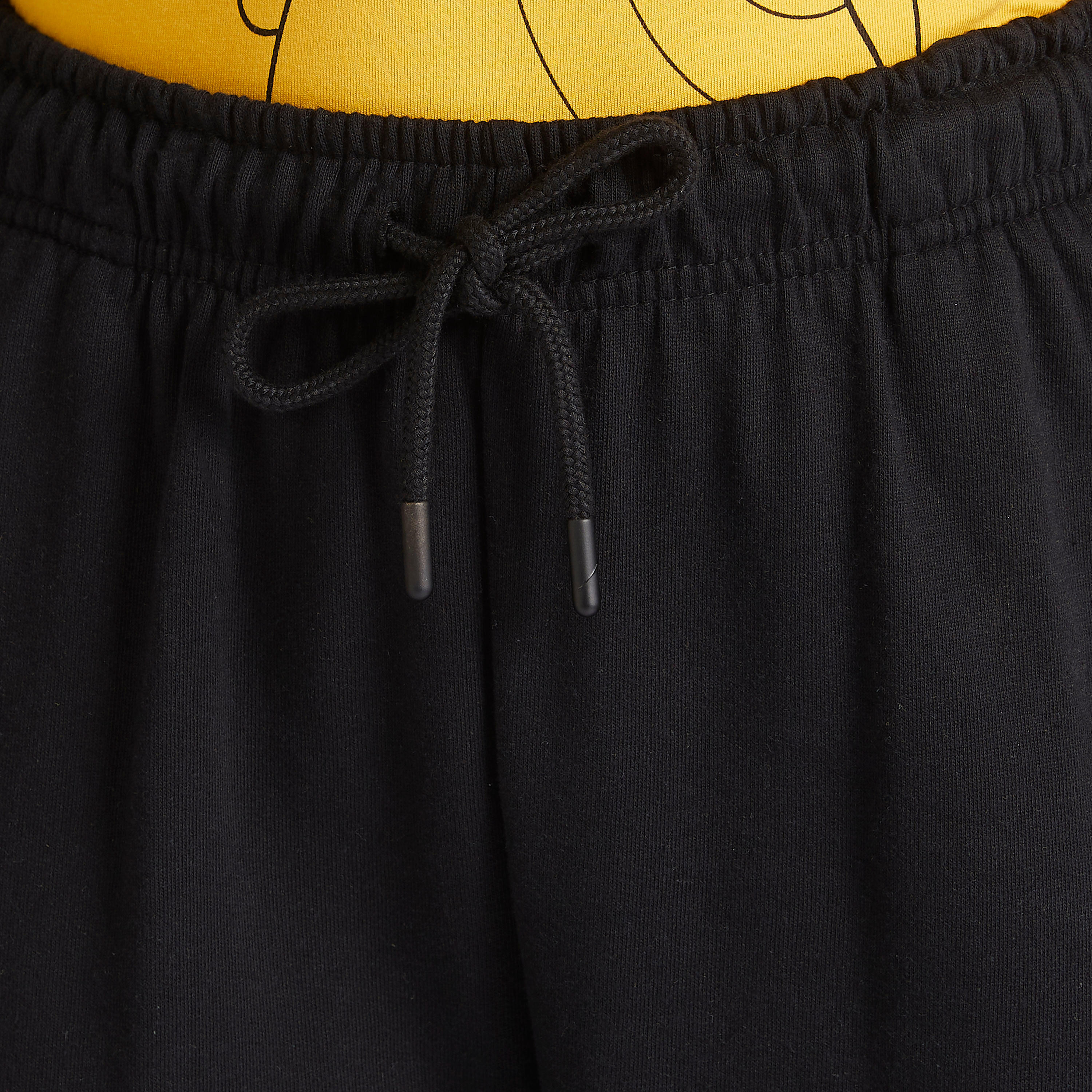 بنطلون رياضي برباط إغلاق وطبعات نصية وشرائط جانبية-women-clothing-bottoms-joggers-image-3