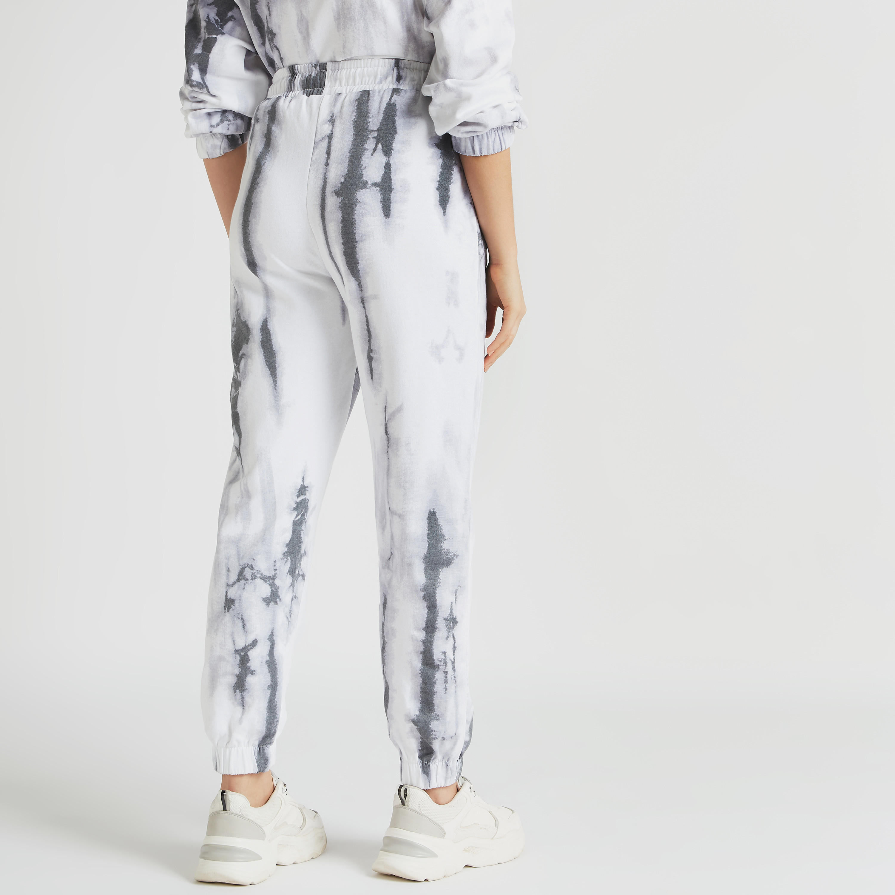 Mickey Mouse Print Mid-Rise Joggers with Drawstring Closure-women-clothing-bottoms-joggers-image-4