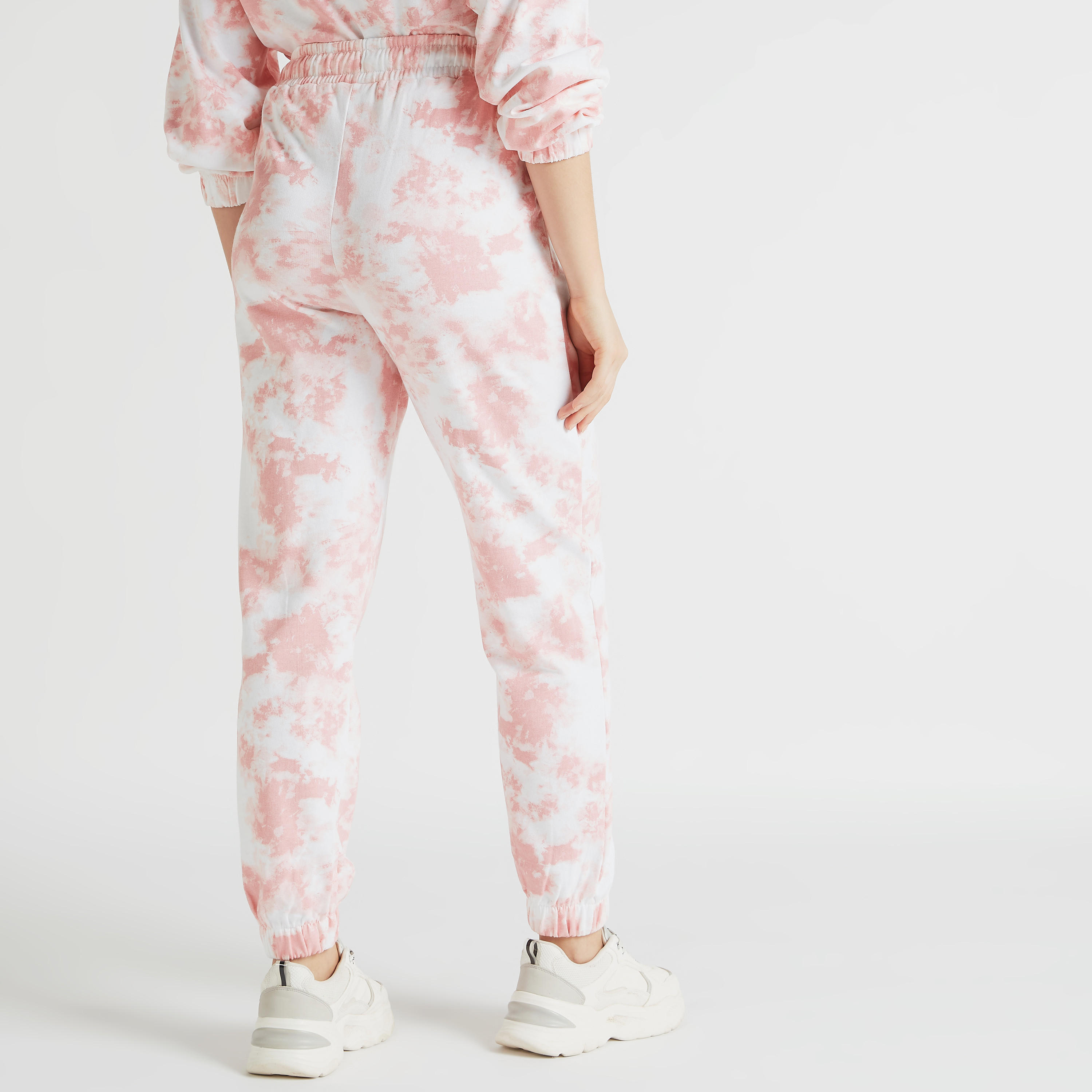Hello Kitty Print Mid-Rise Joggers with Drawstring Closure and Pockets-women-clothing-bottoms-joggers-image-4