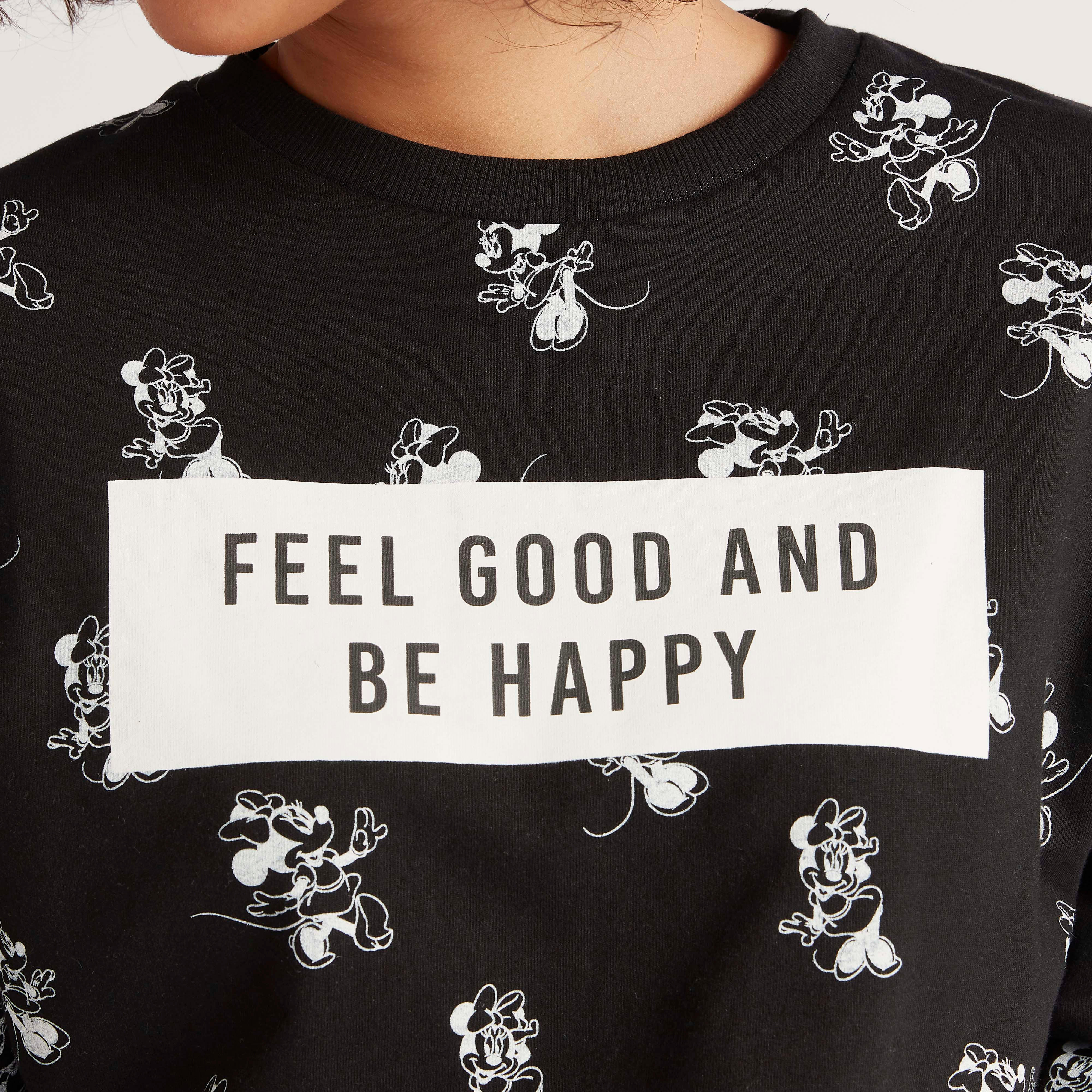 سويت شيرت بياقة ضيقة وأكمام طويلة وطبعات ميني ماوس-women-winterwear-hoodiesandsweatshirts-sweatshirts-image-3