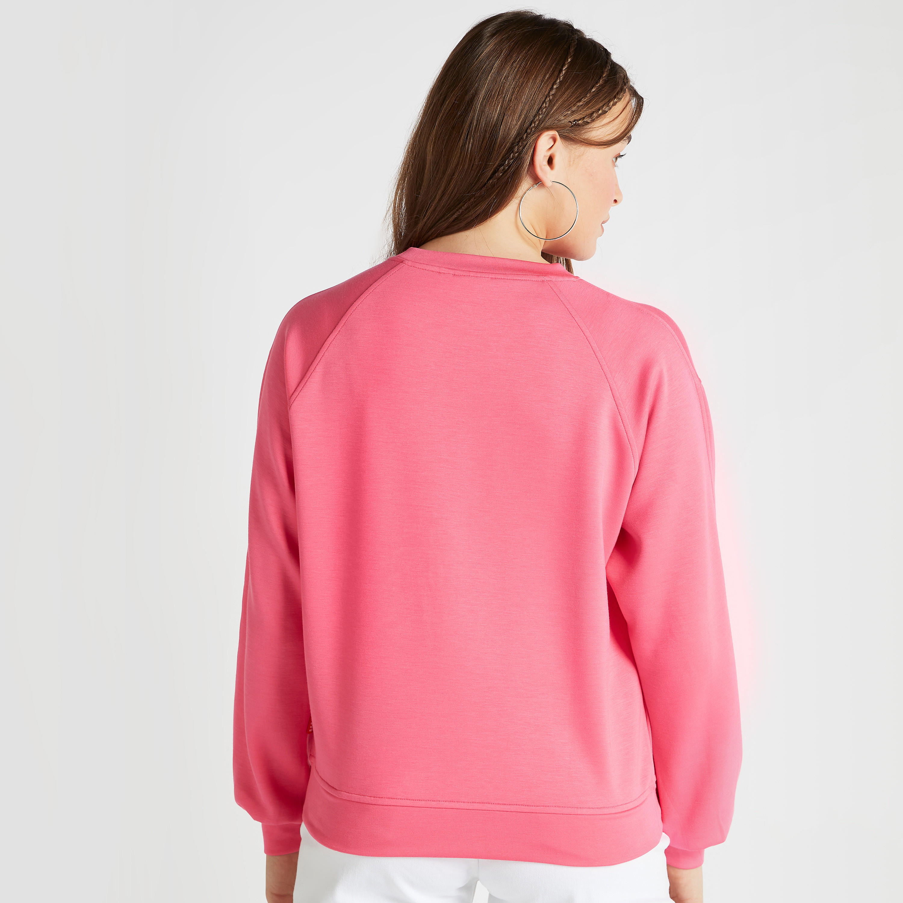 سويت شيرت بياقة ضيّقة وأكمام طويلة وطبعات شعار مارفل-women-winterwear-hoodiesandsweatshirts-sweatshirts-image-4