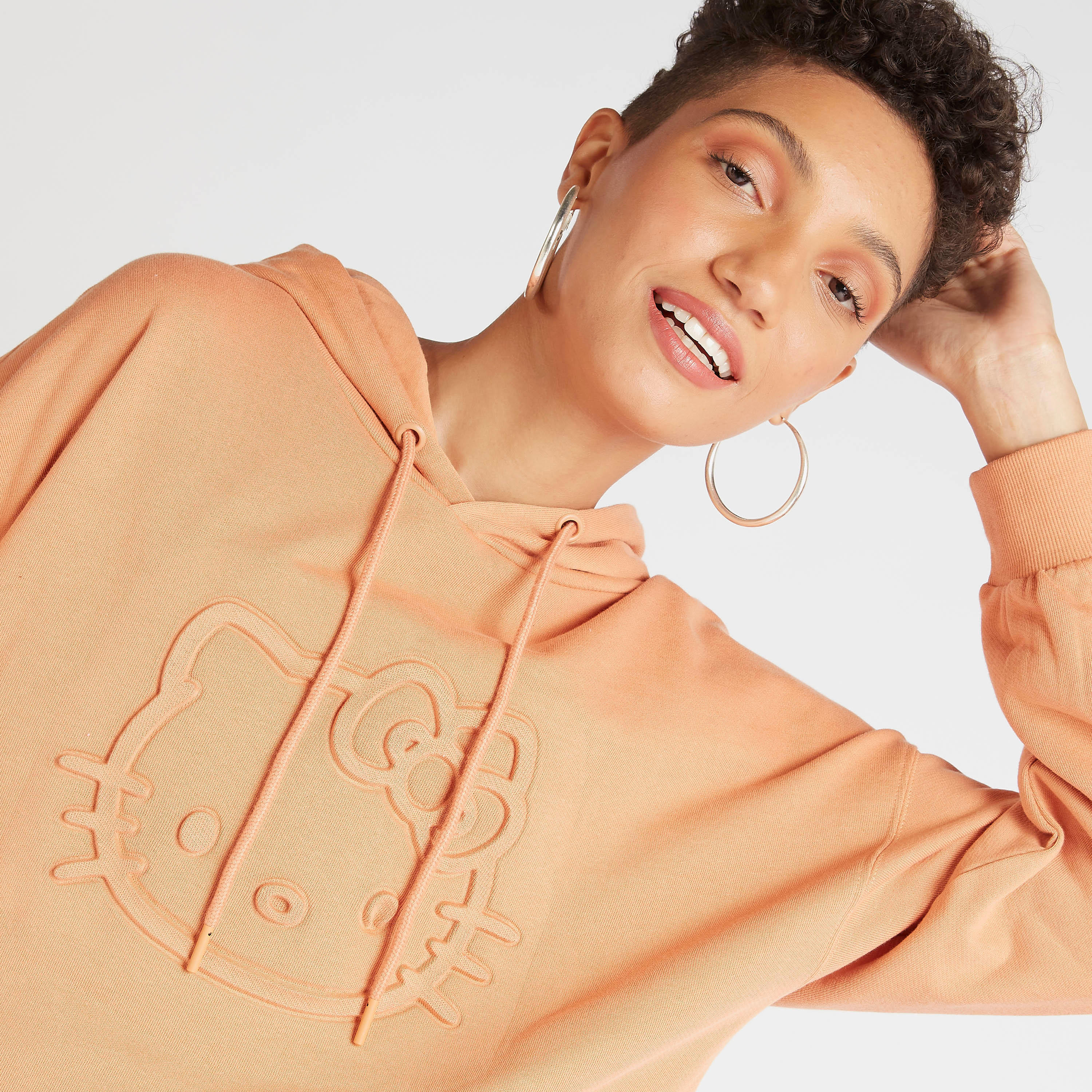 سويت شيرت بقبّعة ونقوش هالو كيتي-women-winterwear-hoodiesandsweatshirts-hoodies-image-4