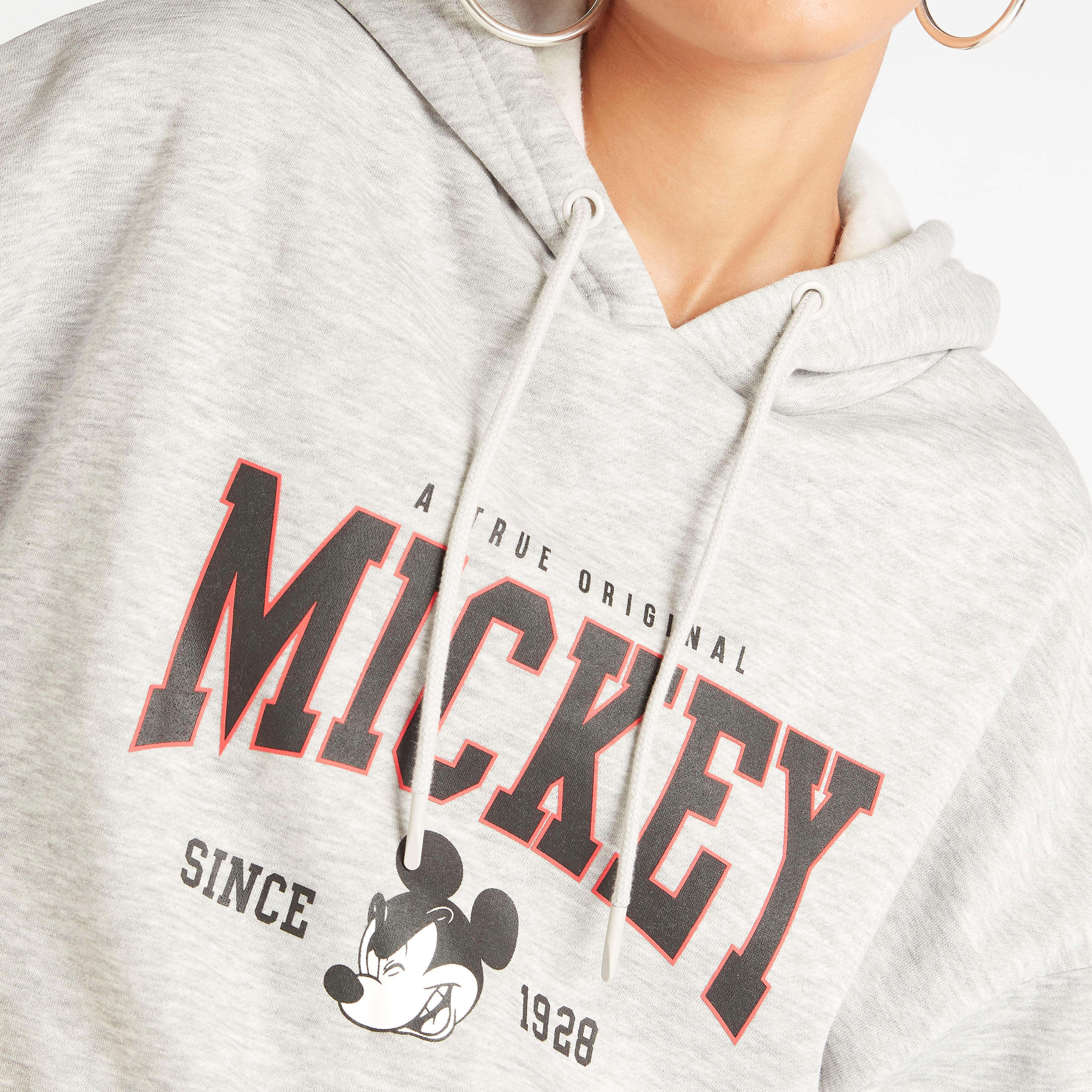 هودي بأكمام طويلة وجيوب كنغر وطبعات ميكي ماوس-women-winterwear-hoodiesandsweatshirts-hoodies-image-3