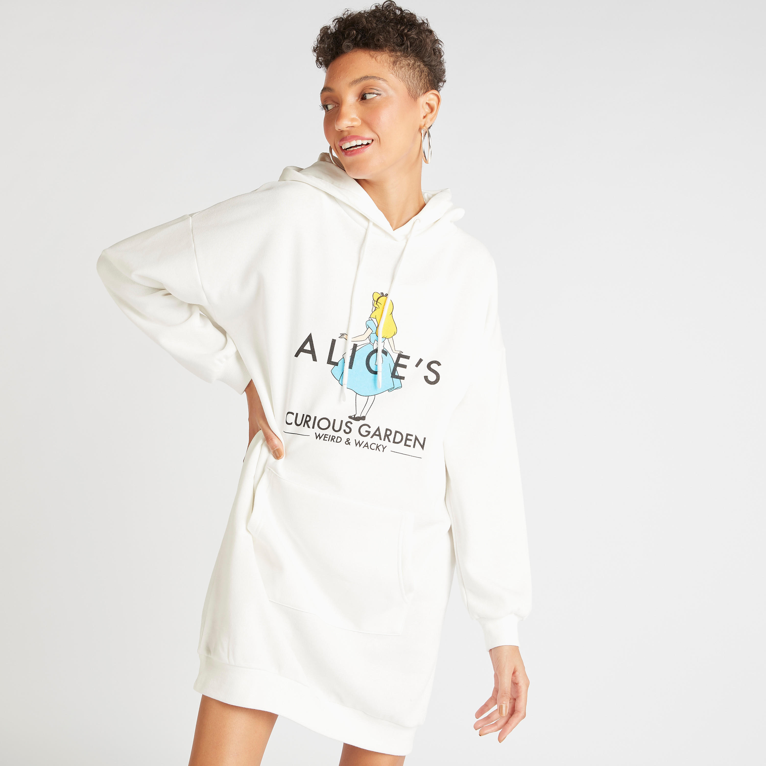 فستان جامبر بأكمام طويلة وطبعات أليس في بلاد العجائب-women-clothing-dresses-image-1