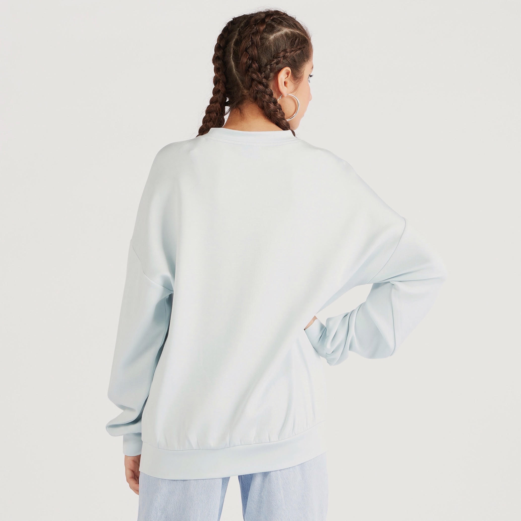 Jasmine Print Round Neck Sweatshirt with Long Sleeves-women-winterwear-hoodiesandsweatshirts-sweatshirts-image-4