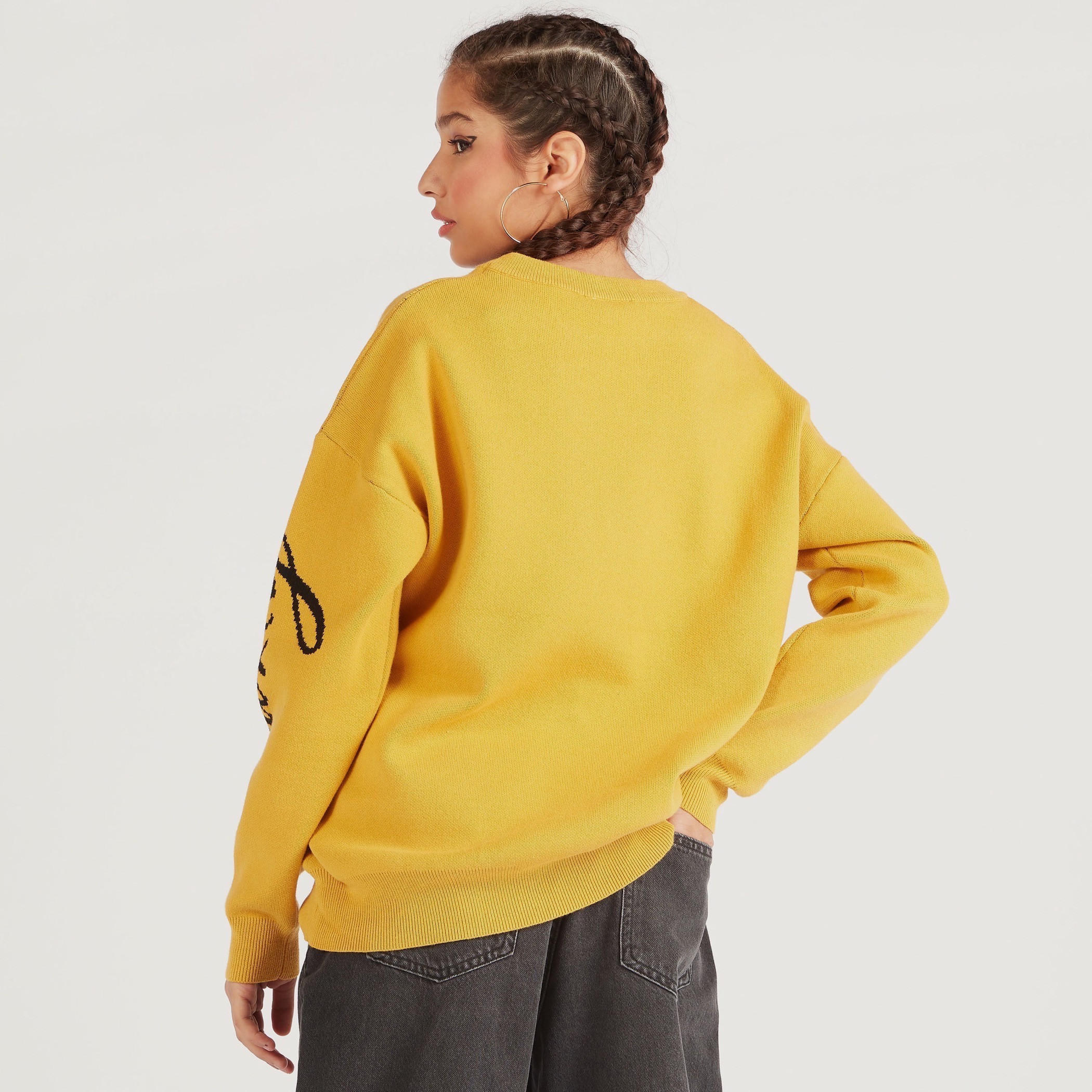 كنزة بياقة ضيقة وأكمام طويلة وطبعات ميكي ماوس-women-clothing-cardigansandjumpers-jumpers-image-4