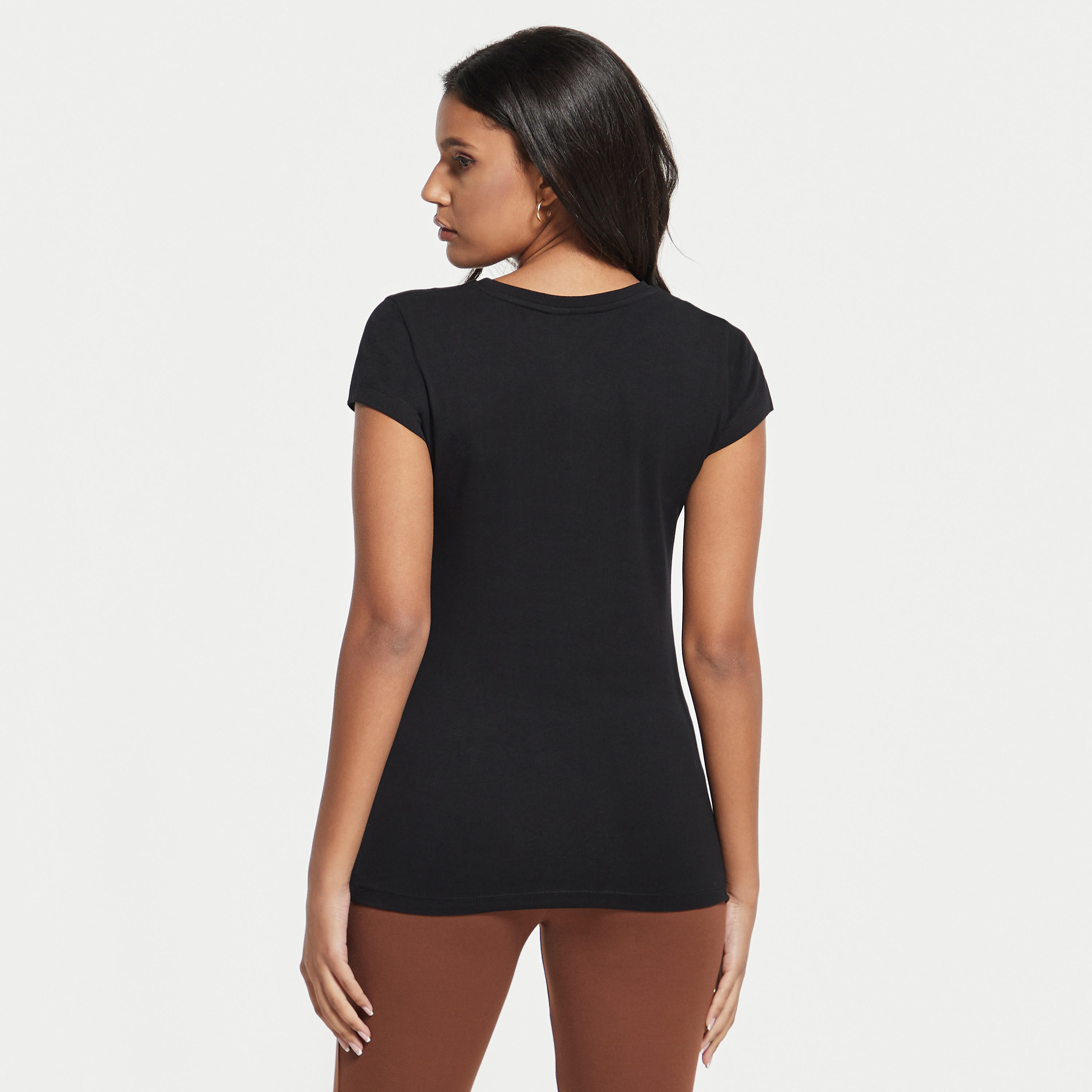 تيشيرت بياقة ضيّقة وأكمام قصيرة وطبعات سبونج بوب-women-clothing-tshirts-image-3