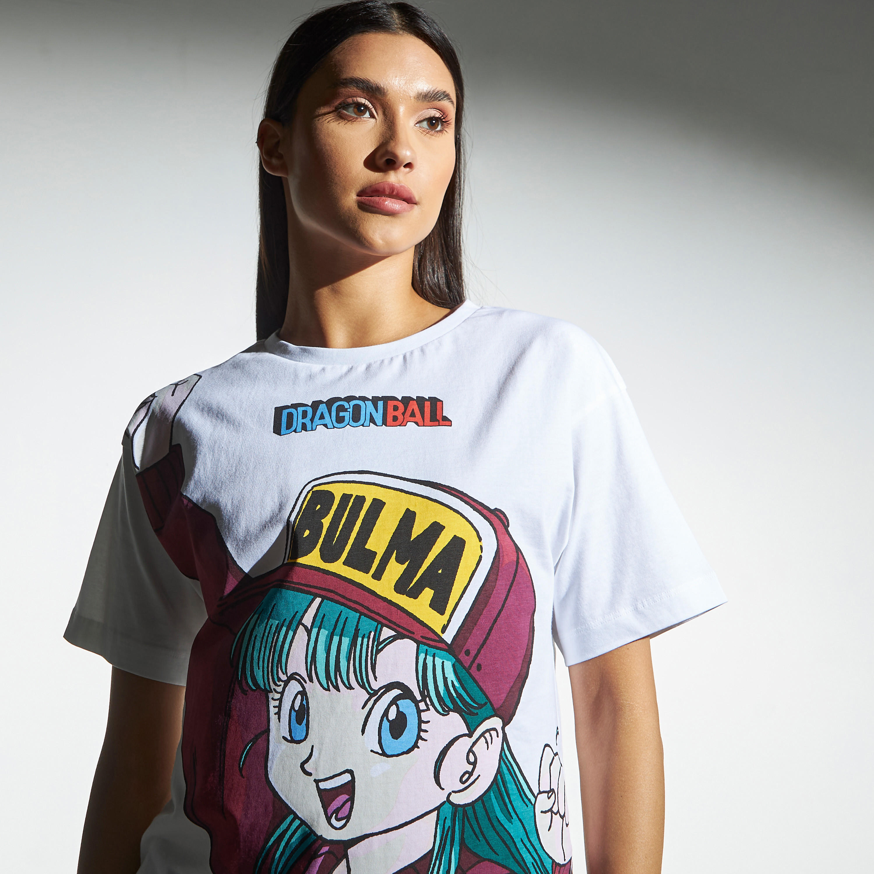 تيشيرت بوكسي بطبعات ميني ماوس وأكمام منسدلة-women-clothing-tshirts-image-4