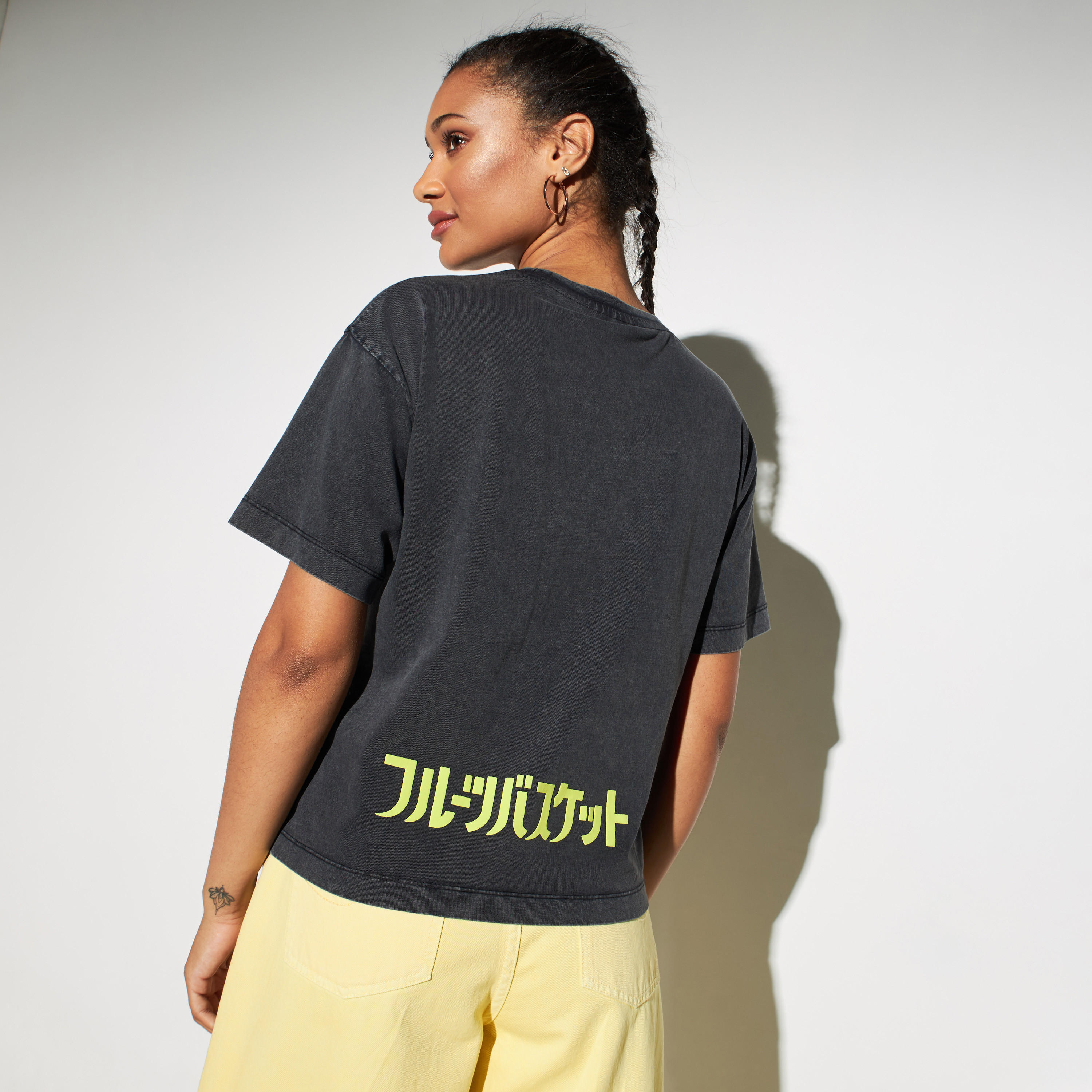 تيشيرت بوكسي بياقة مستديرة وطبعات-women-clothing-tshirts-image-4