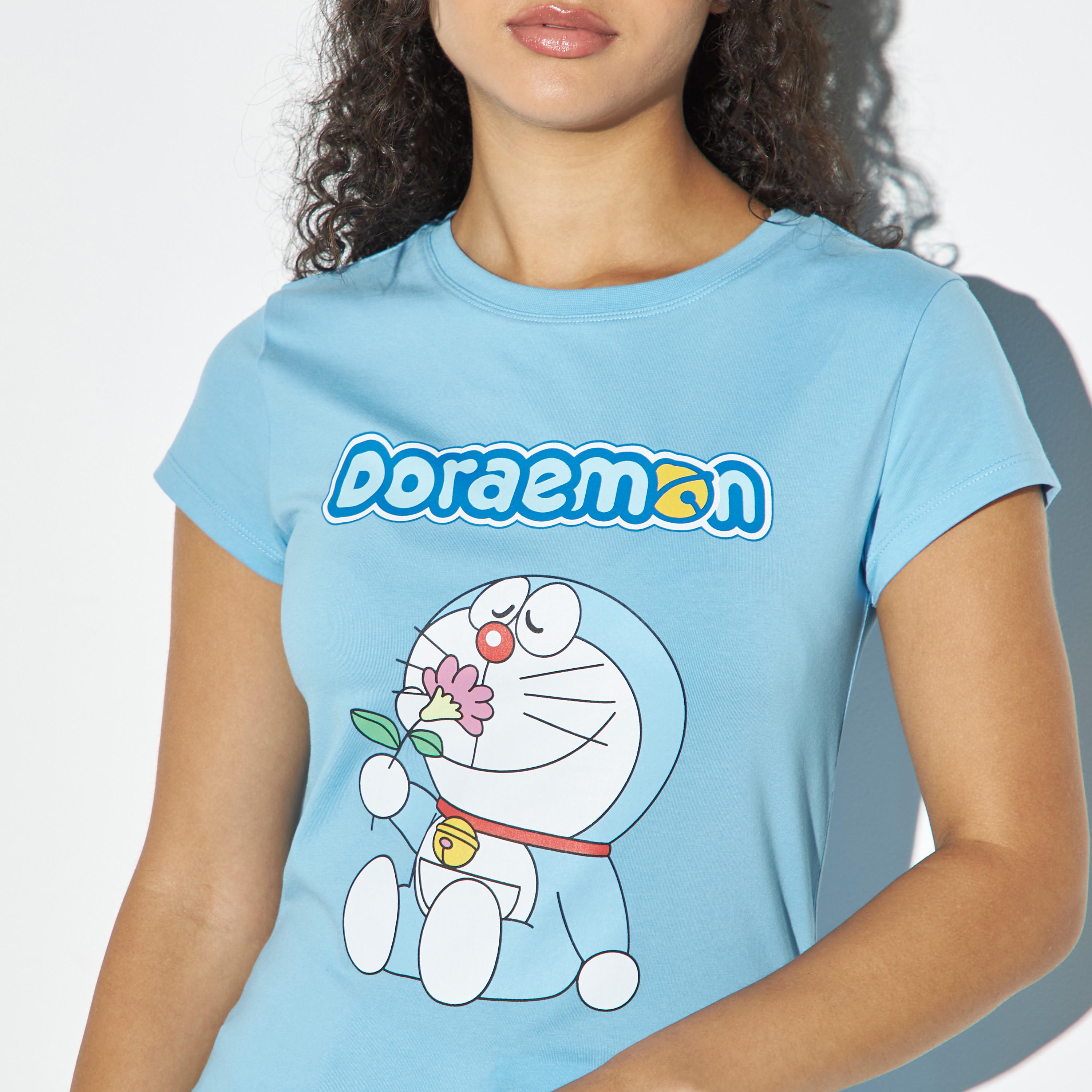 تيشيرت بياقة ضيقة وأكمام قصيرة وطبعات-women-clothing-tshirts-image-4