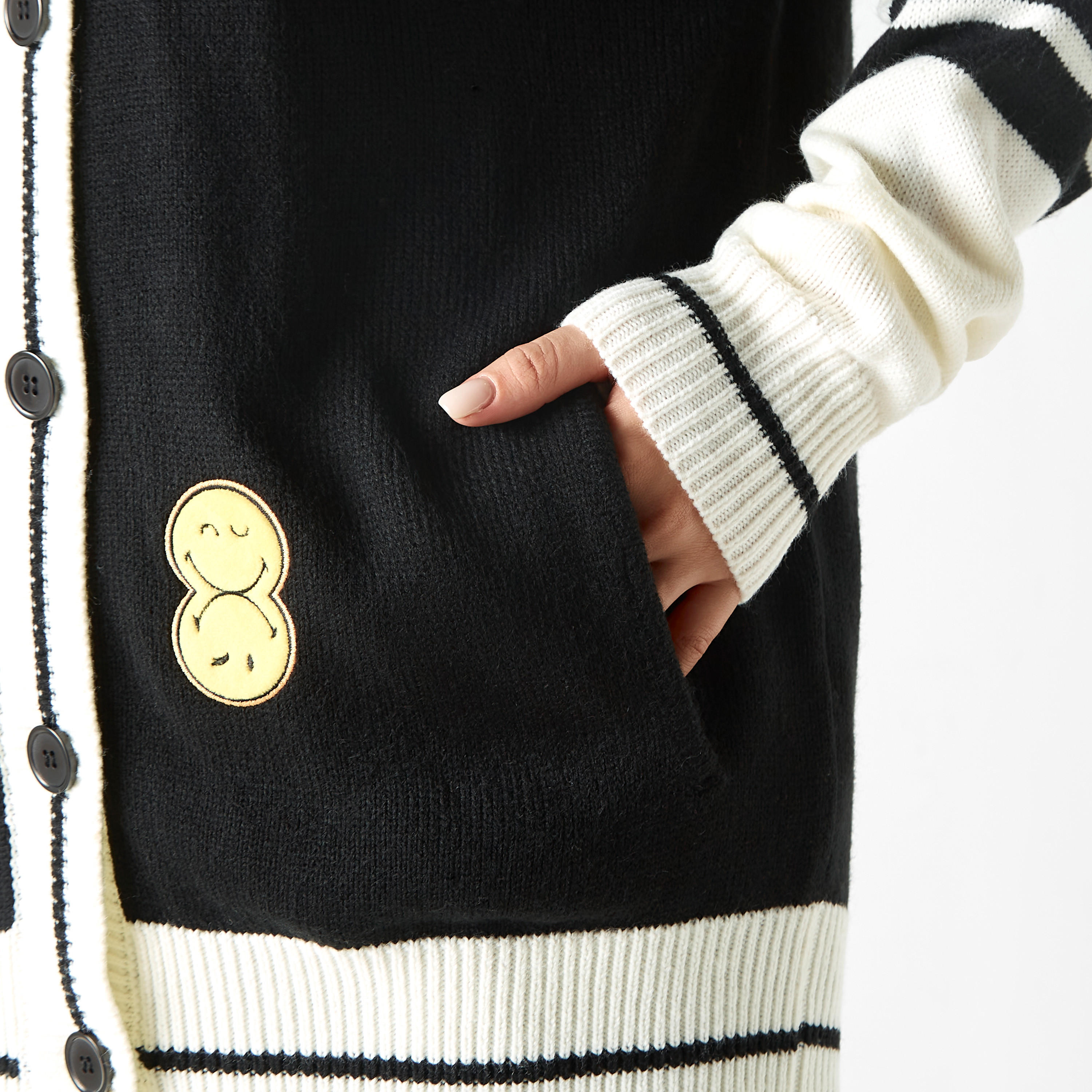 كارديجان مقاس واسع مزيّن-women-winterwear-cardigansandjumpers-cardigans-image-4