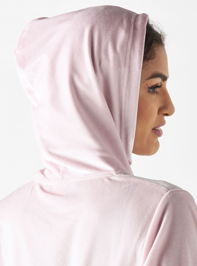 هودي بسحاب وجيب كنغر وتزيينات باربي-women-winterwear-hoodiesandsweatshirts-hoodies-image-5
