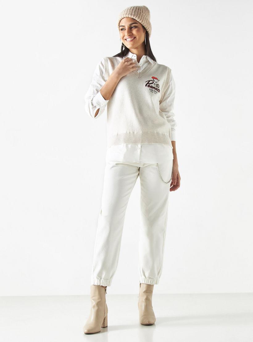 كنزة قميص 2 في 1 بتطريز بيناتس-women-clothing-cardigansandjumpers-jumpers-image-3