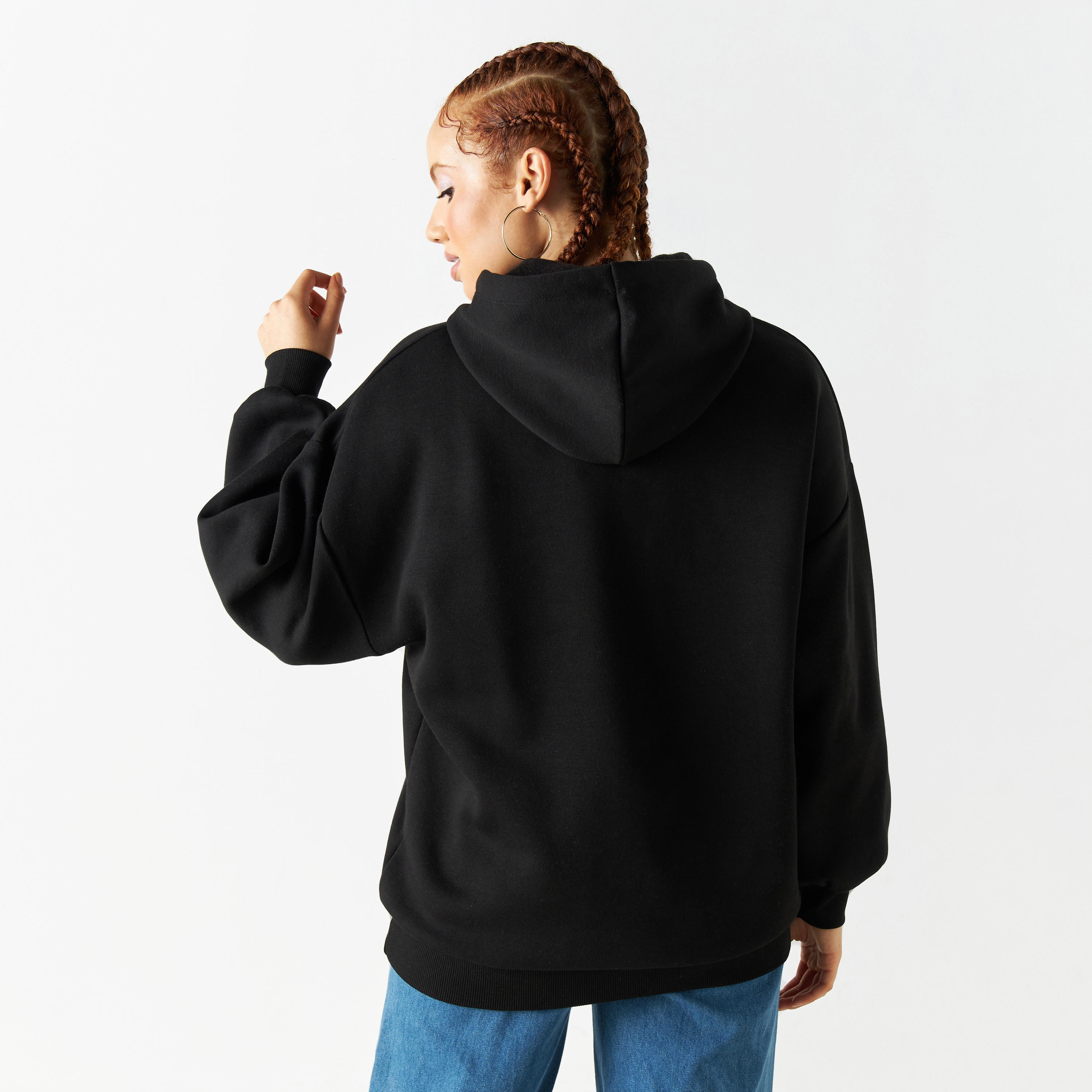 هودي بأكمام بأكتاف منسدلة وطبعات اليوم الوطني للإمارات وميني ماوس-women-winterwear-hoodiesandsweatshirts-hoodies-image-3