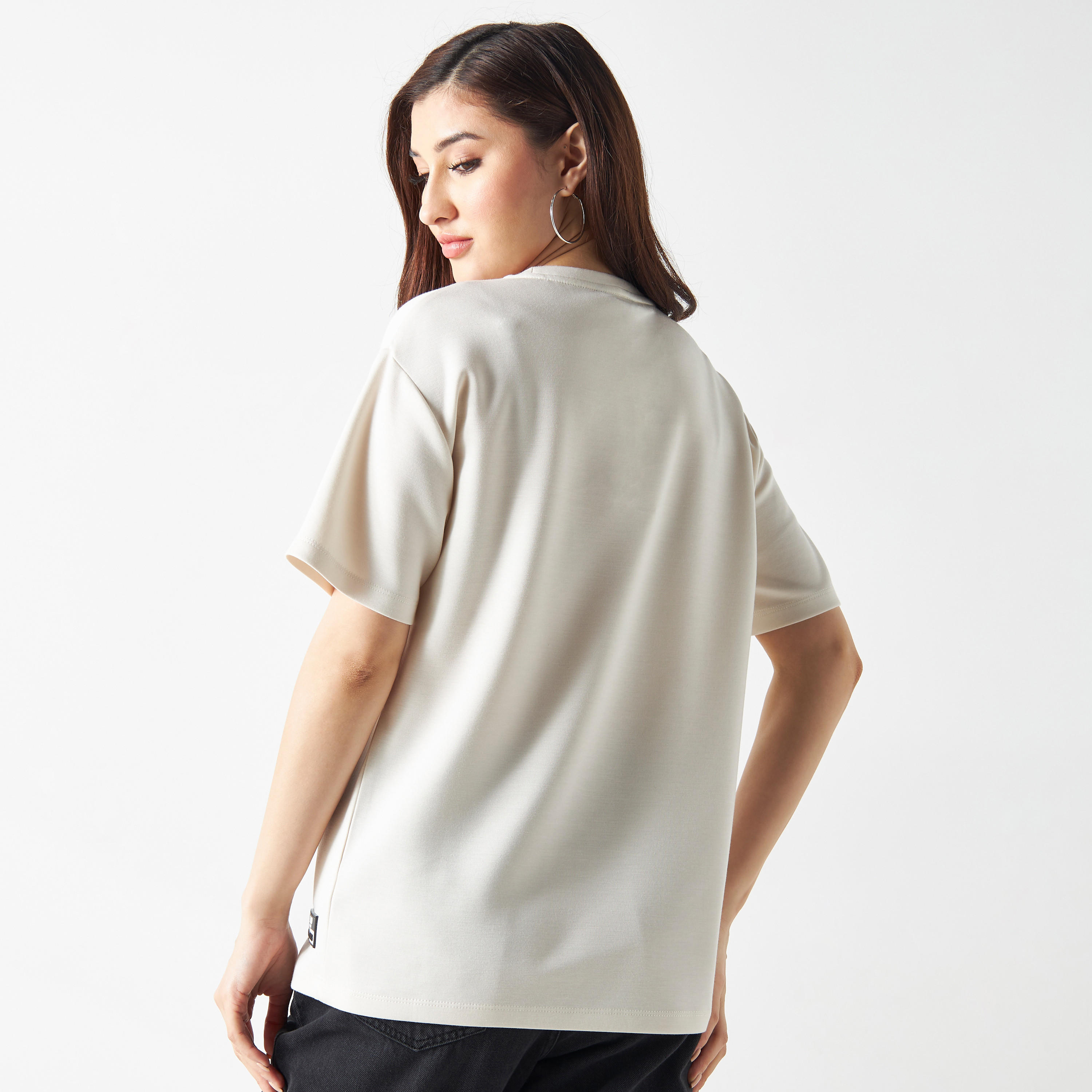 تيشيرت بياقة مستديرة وأكمام قصيرة وطبعات سماوية-women-clothing-tshirts-image-7