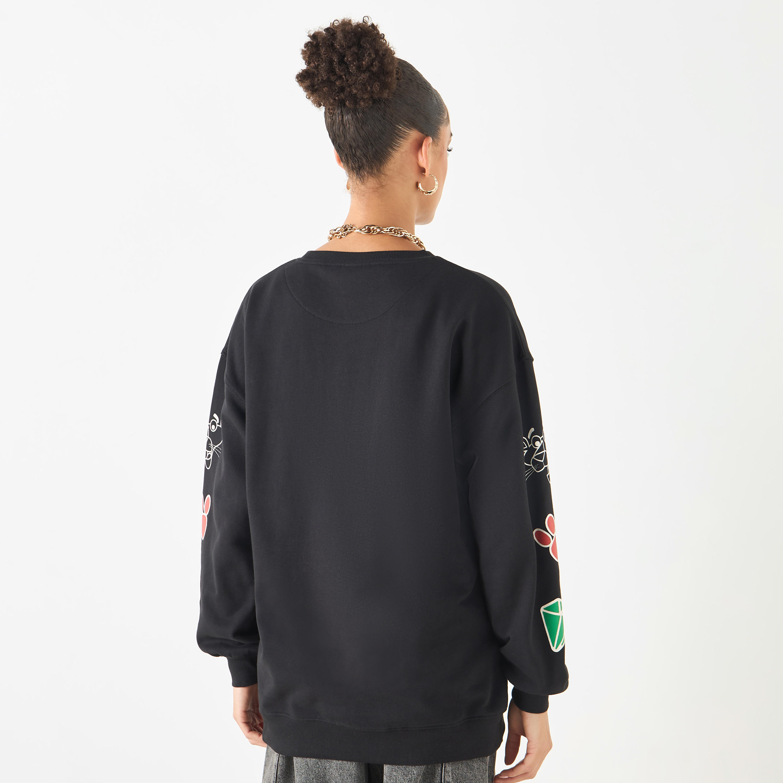 سويت شيرت قطن بأكمام طويلة وطبعات جرافيك-women-clothing-hoodiesandsweatshirts-sweatshirts-image-3
