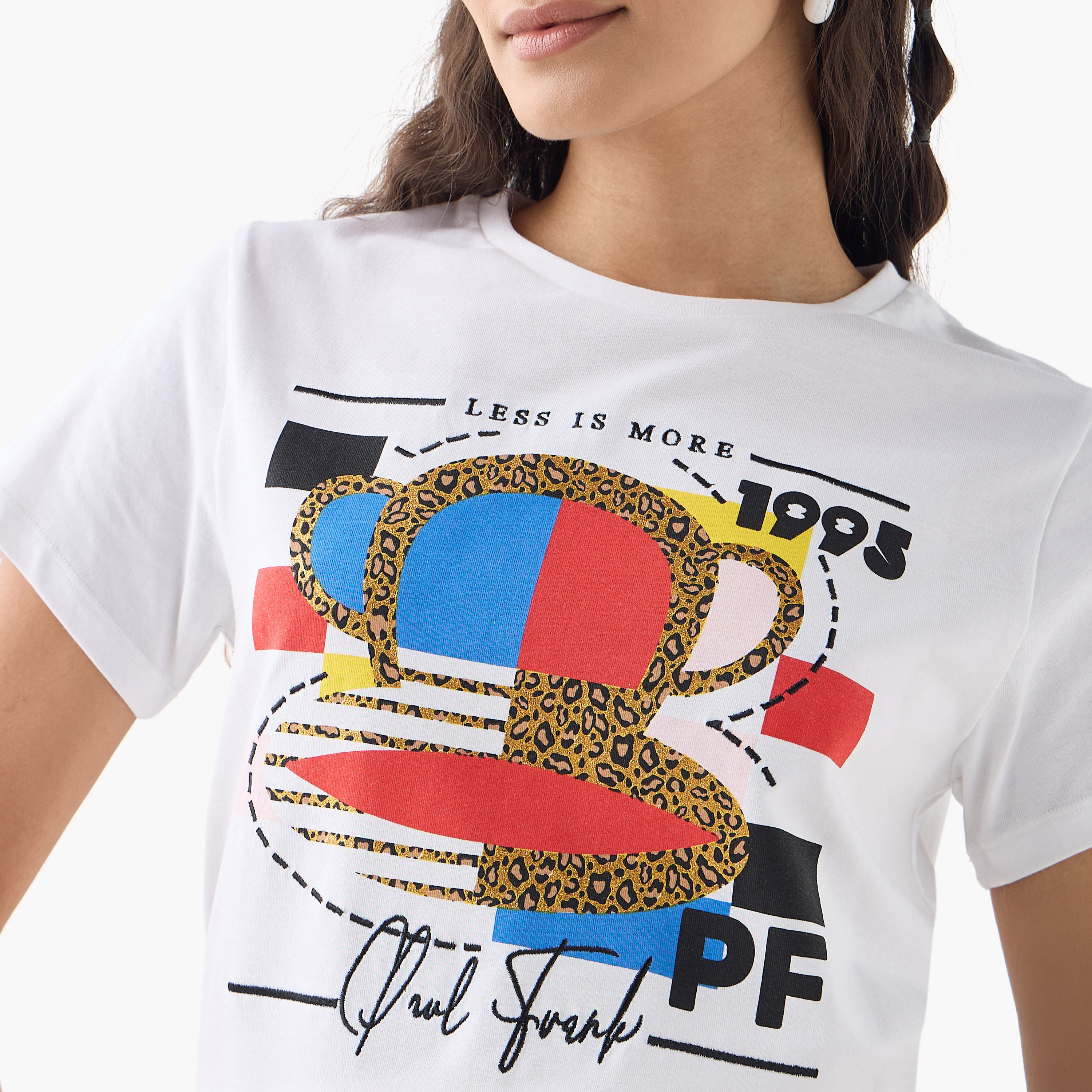 Paul Frank Print T-shirt-women-clothing-tshirts-image-4