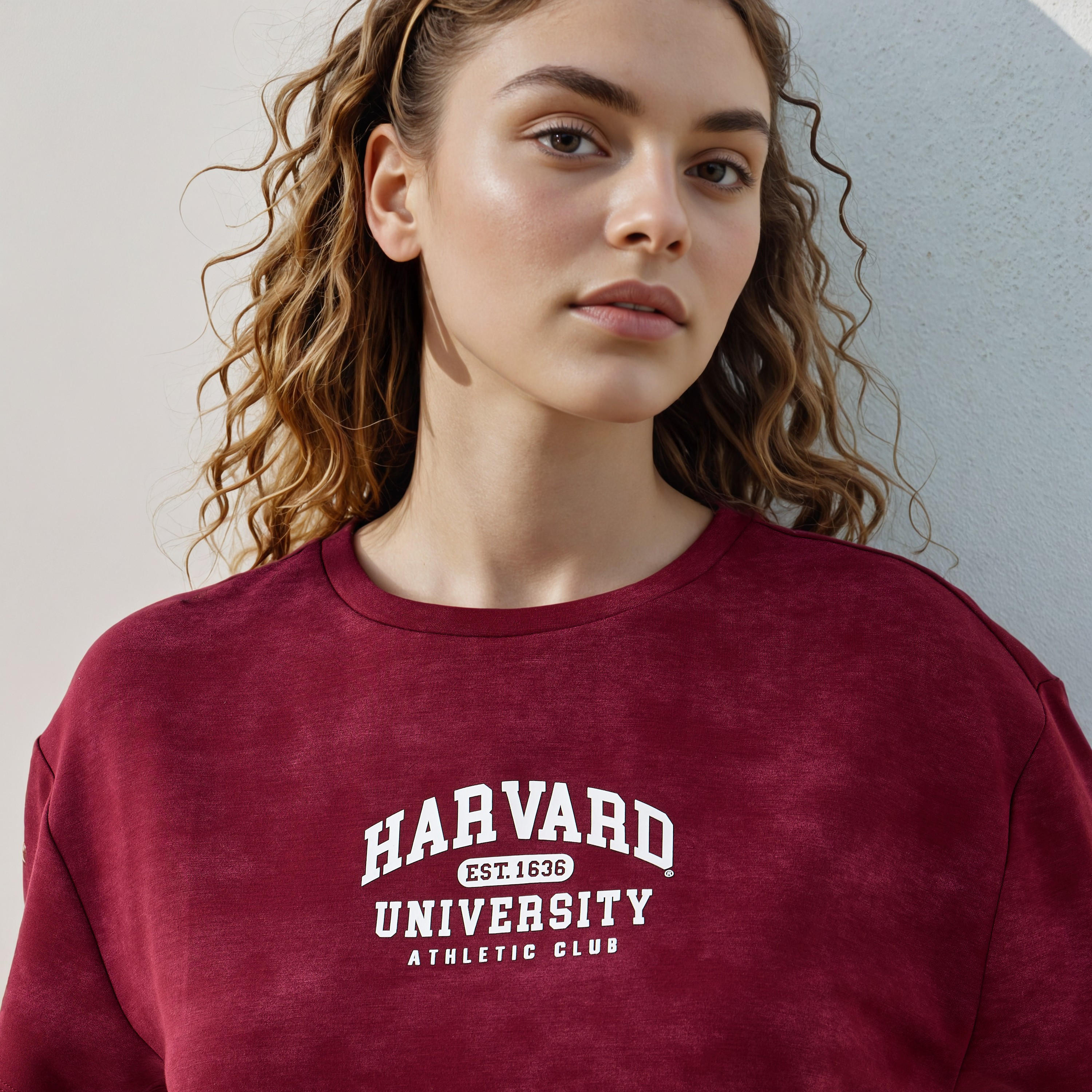 تيشيرت بياقة ضيقة وطبعات-women-clothing-tshirts-image-2